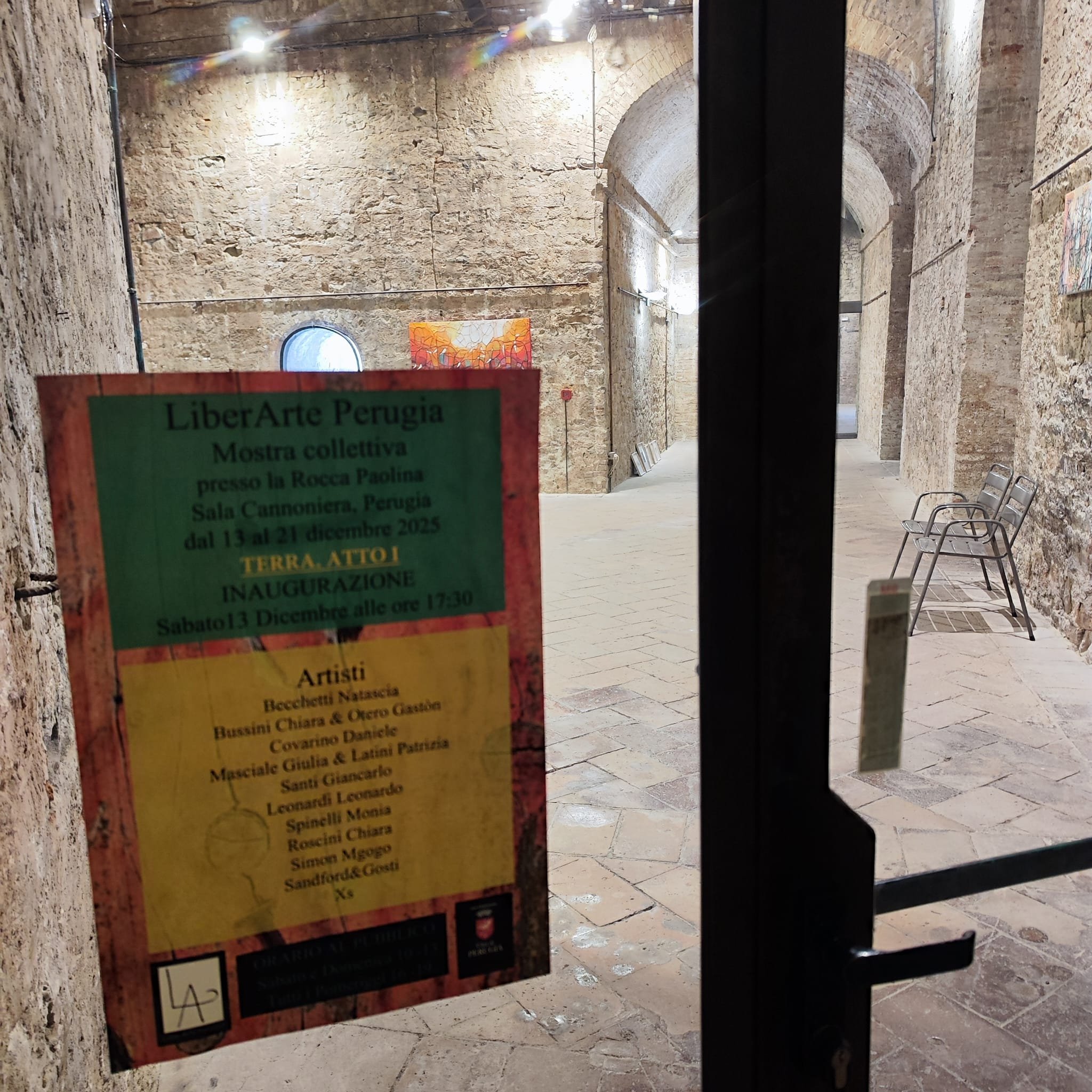 Rocca Paolina, Perugia, Italy: a historical venue for a special exhibition