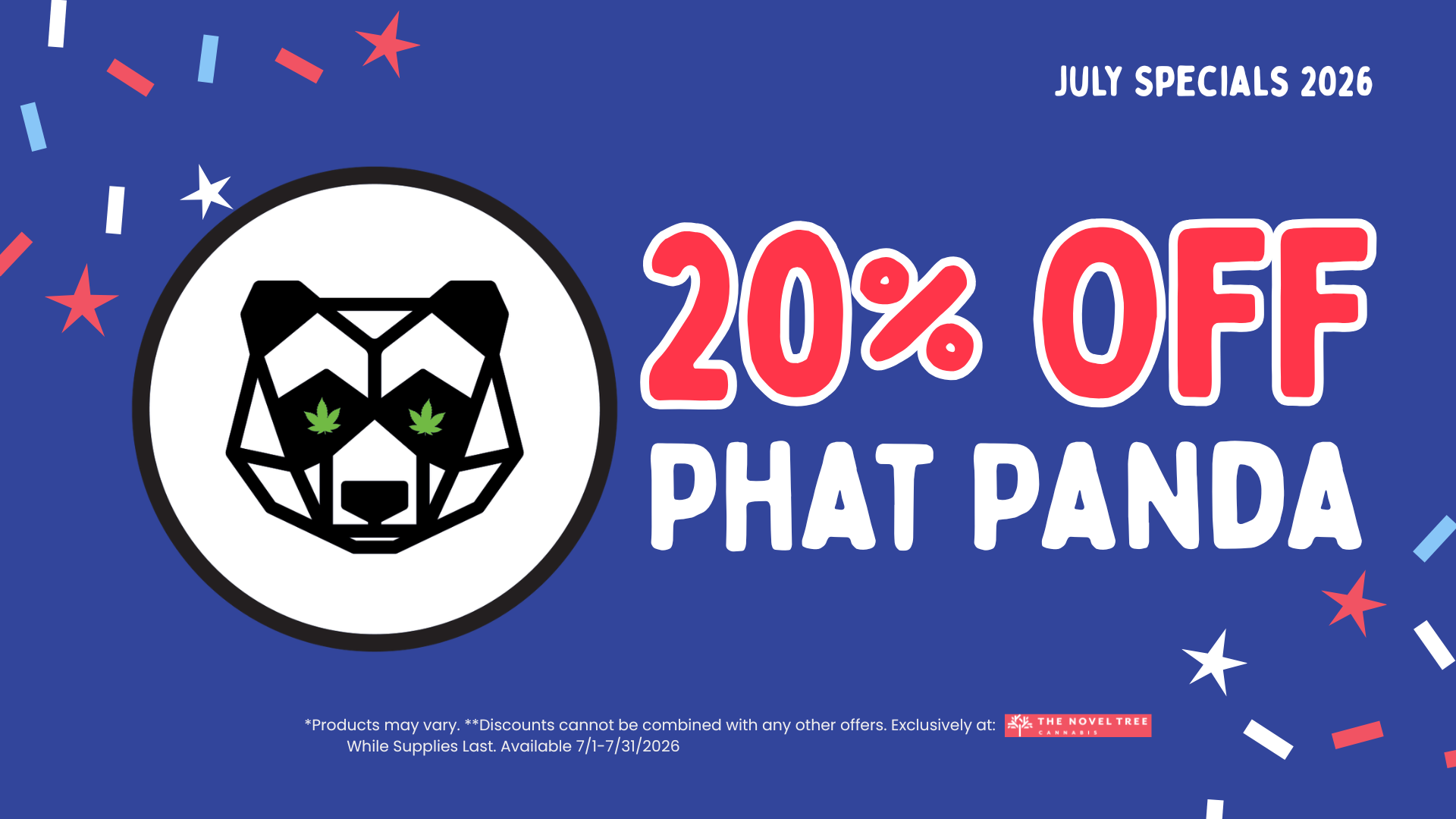 20% Off Phat Panda