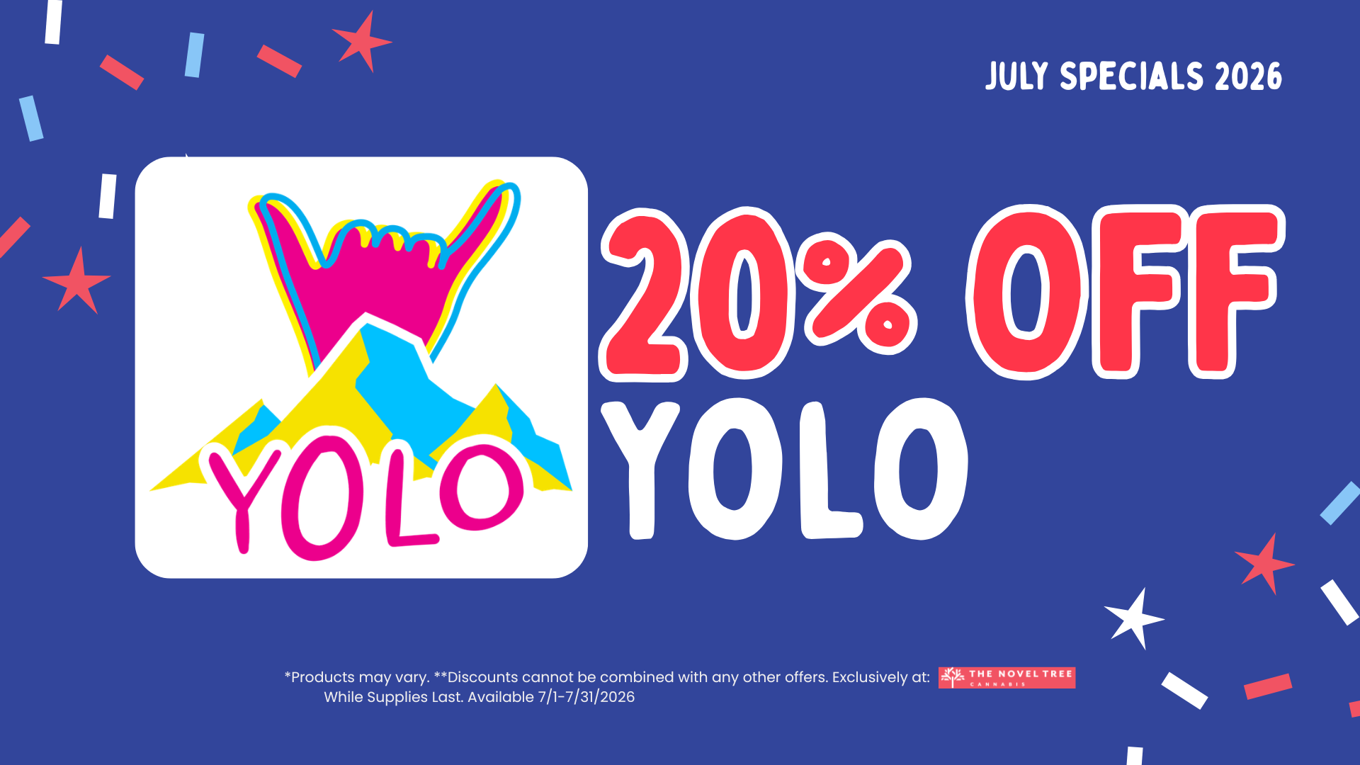 20% Off Yolo