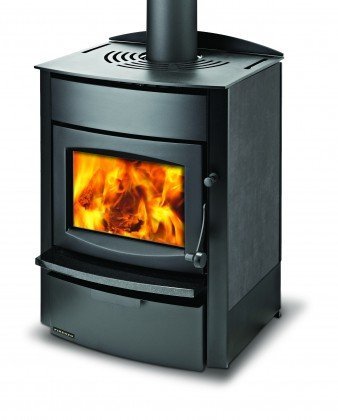 FIRENZO - Encore Pedestal Base Wood Burner — Bucks Heating