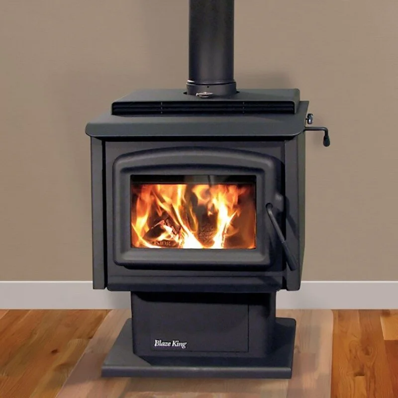 BLAZE KING - Sirocco 20 Pedestal Wood Burner — Bucks Heating