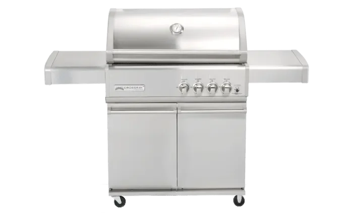 CROSSRAY 4 Burner Gas BBQ with Trolley
