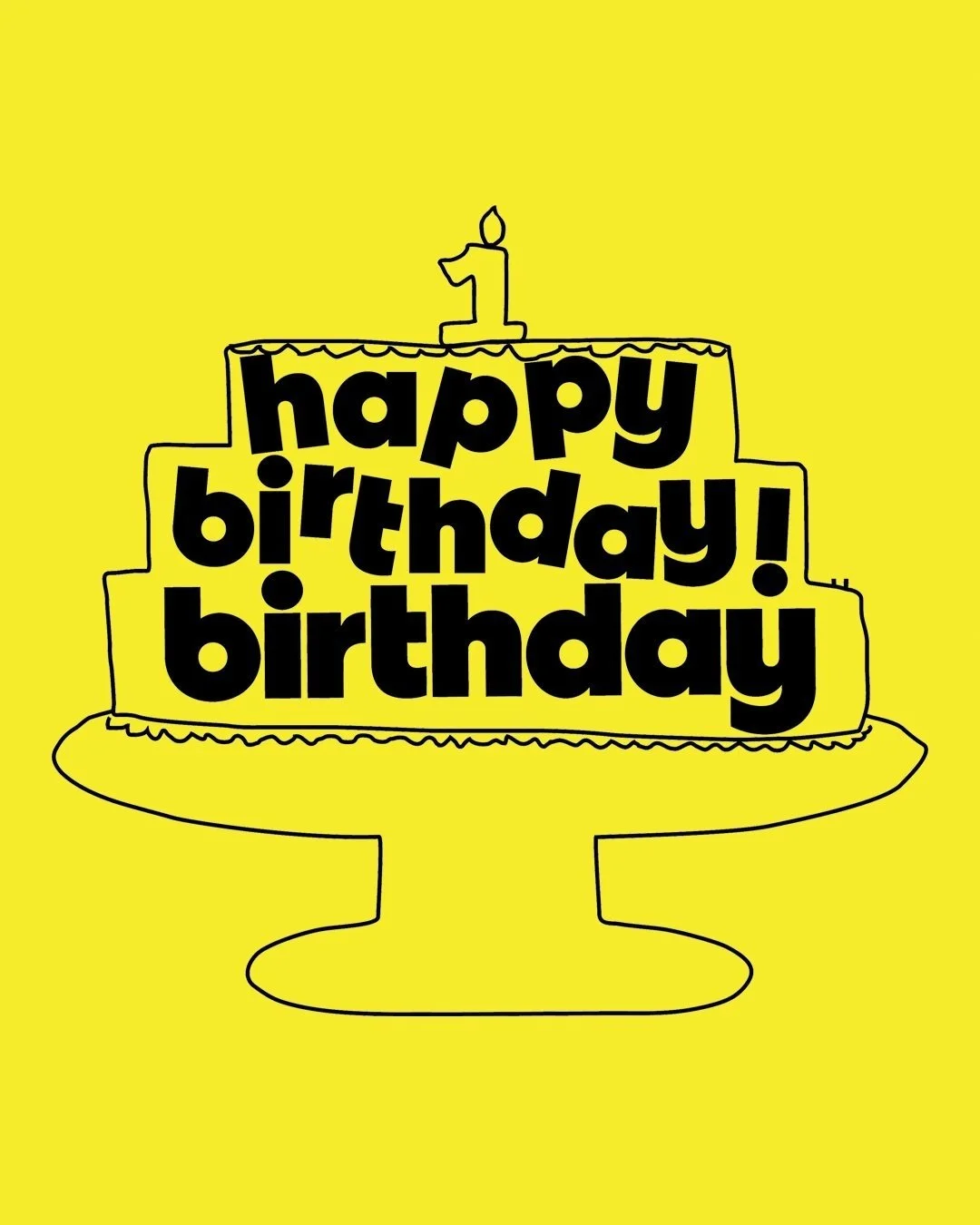 05/2025 ___ Happy 1st birthday Birthday!