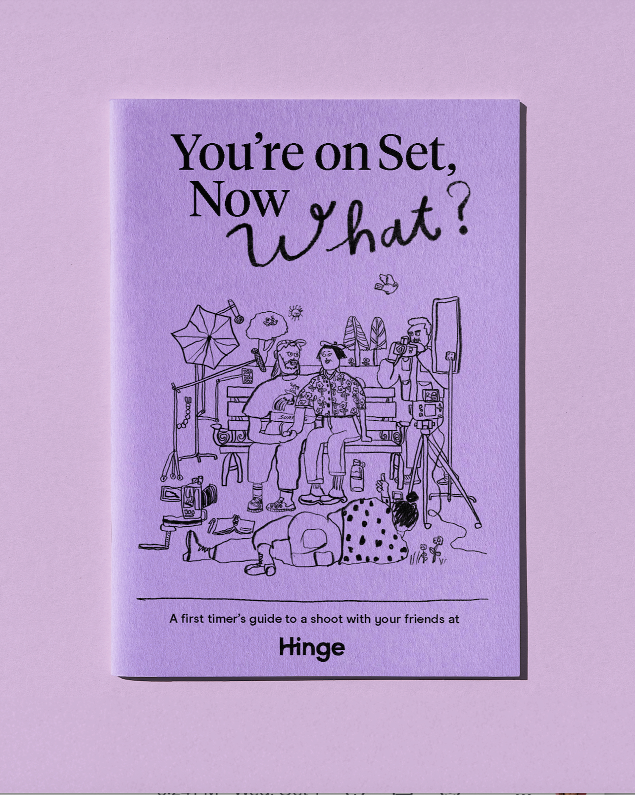 10/01/2025___The creation of a BTS zine: “You’re on Set, Now What?" A first timer’s guide to feeling good at a shoot.