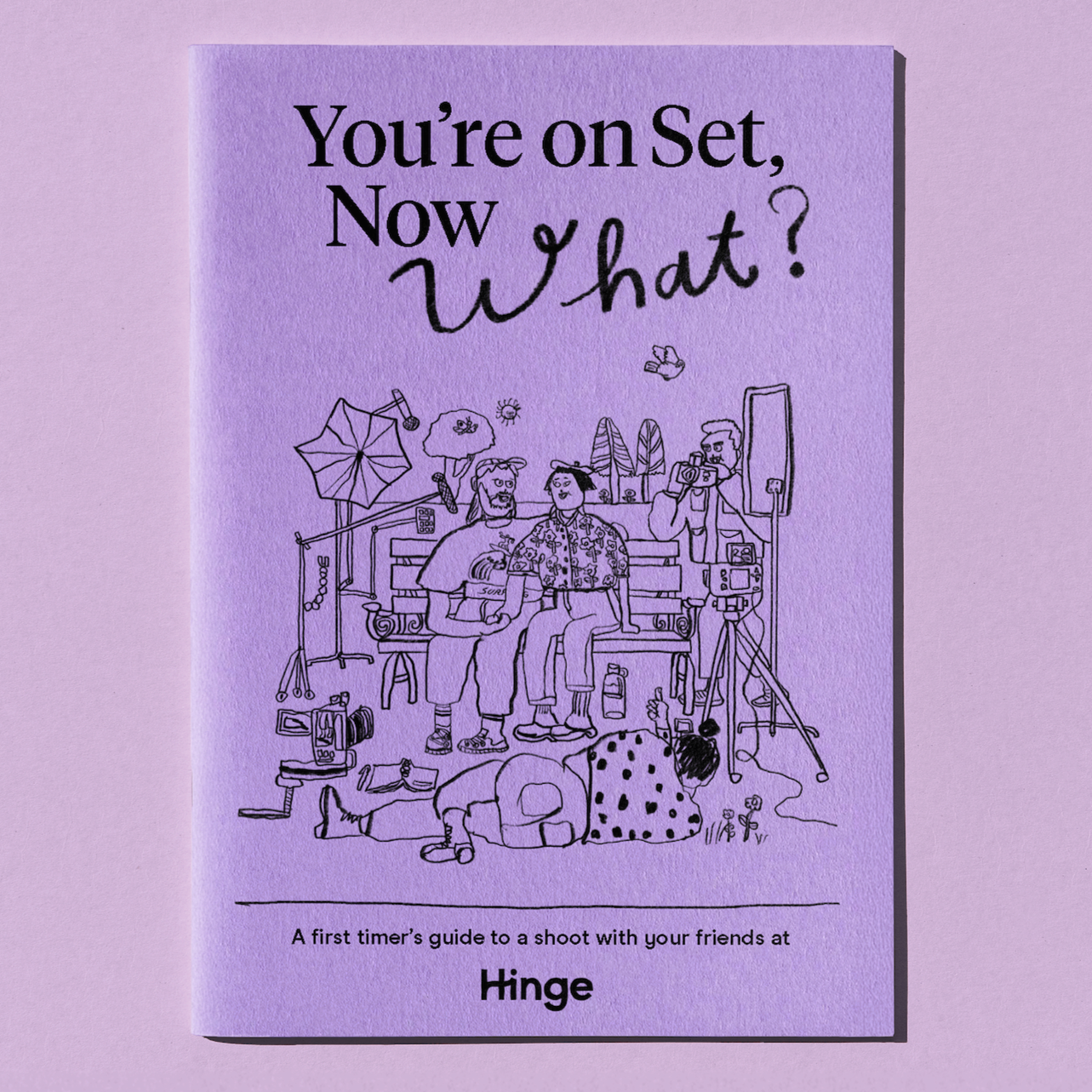 10/2025___The creation of a BTS zine: “You’re on Set, Now What?" A first timer’s guide to feeling good at a shoot.