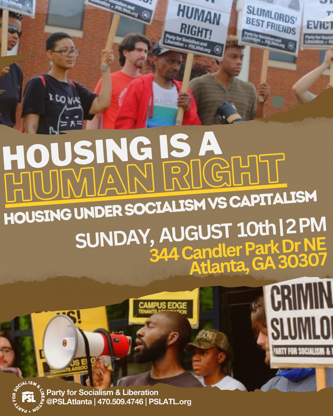 HOUSING IS A HUMAN RIGHT: Housing forum