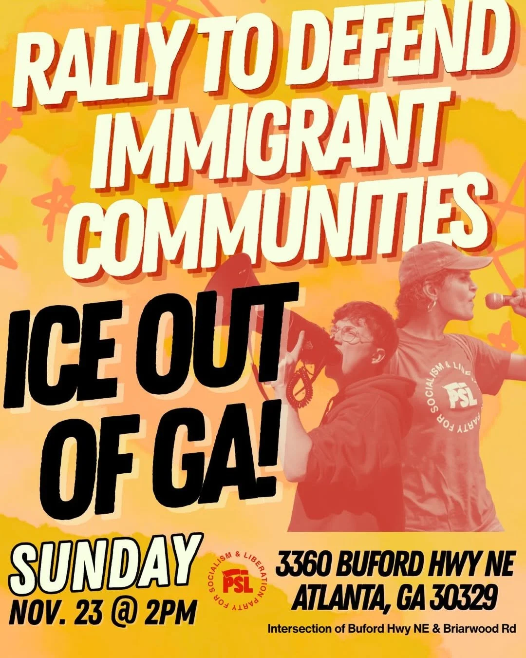 Rally to Defend Immigrant Communities! ICE OUT OF GA!