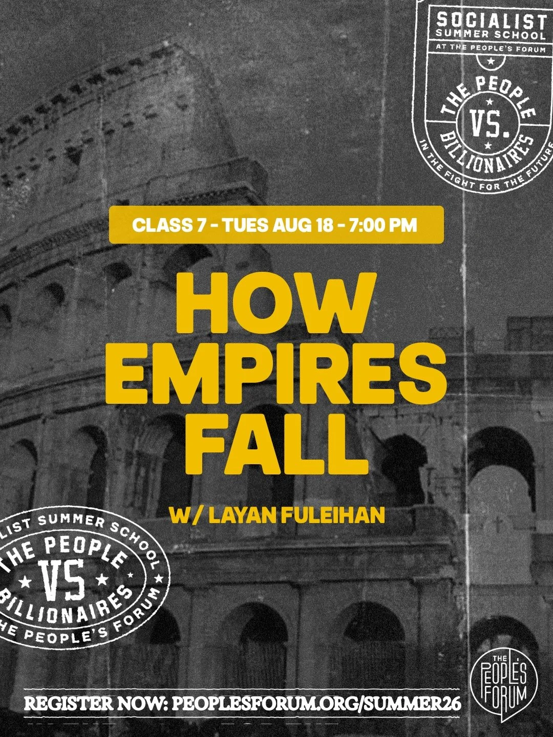 class 7 8/18 at the ALC, 7pm