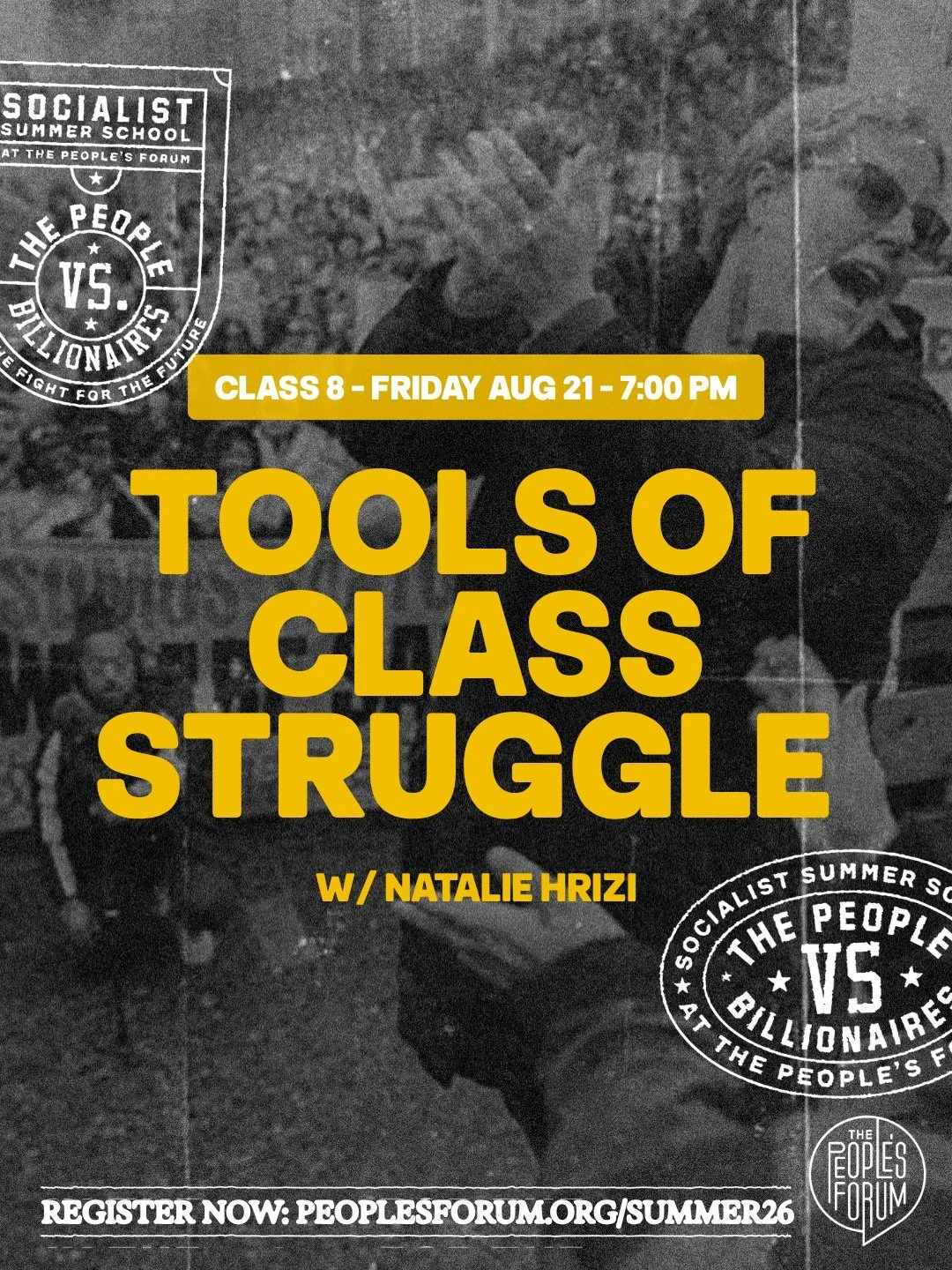 class 8, ALC, 8/21, 7pm