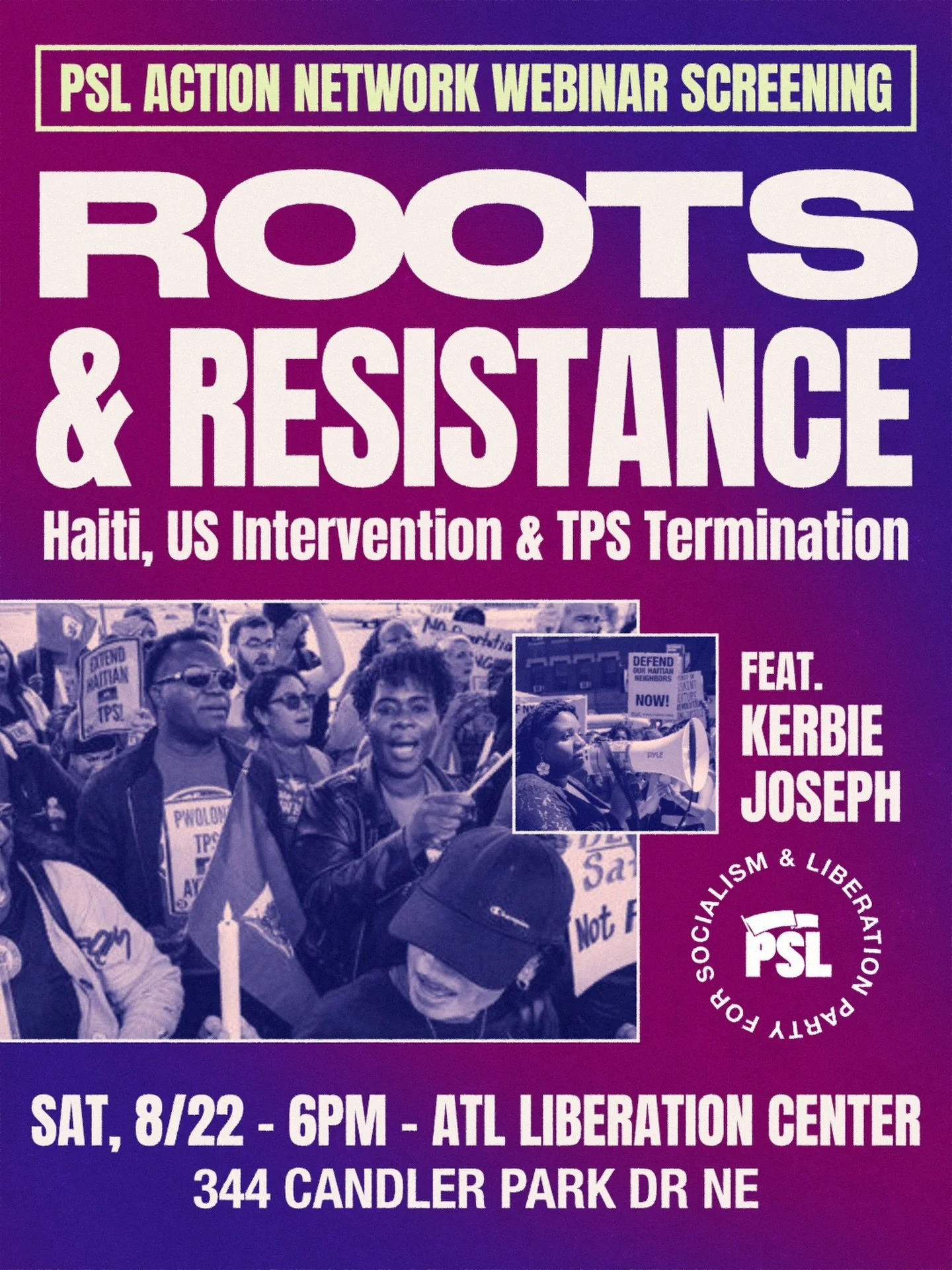 ALC, 6pm, 8/22, Haiti