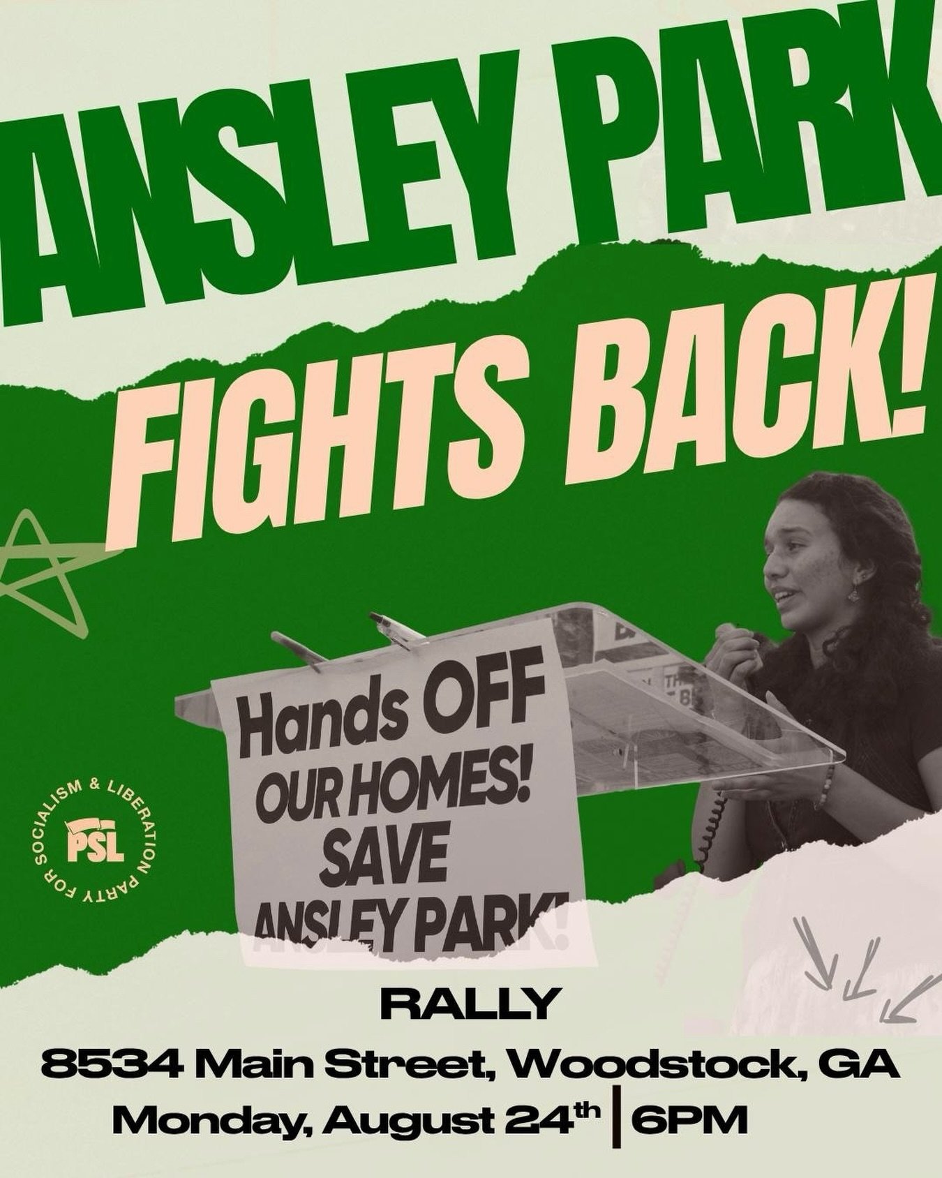 ansley park flyer rally