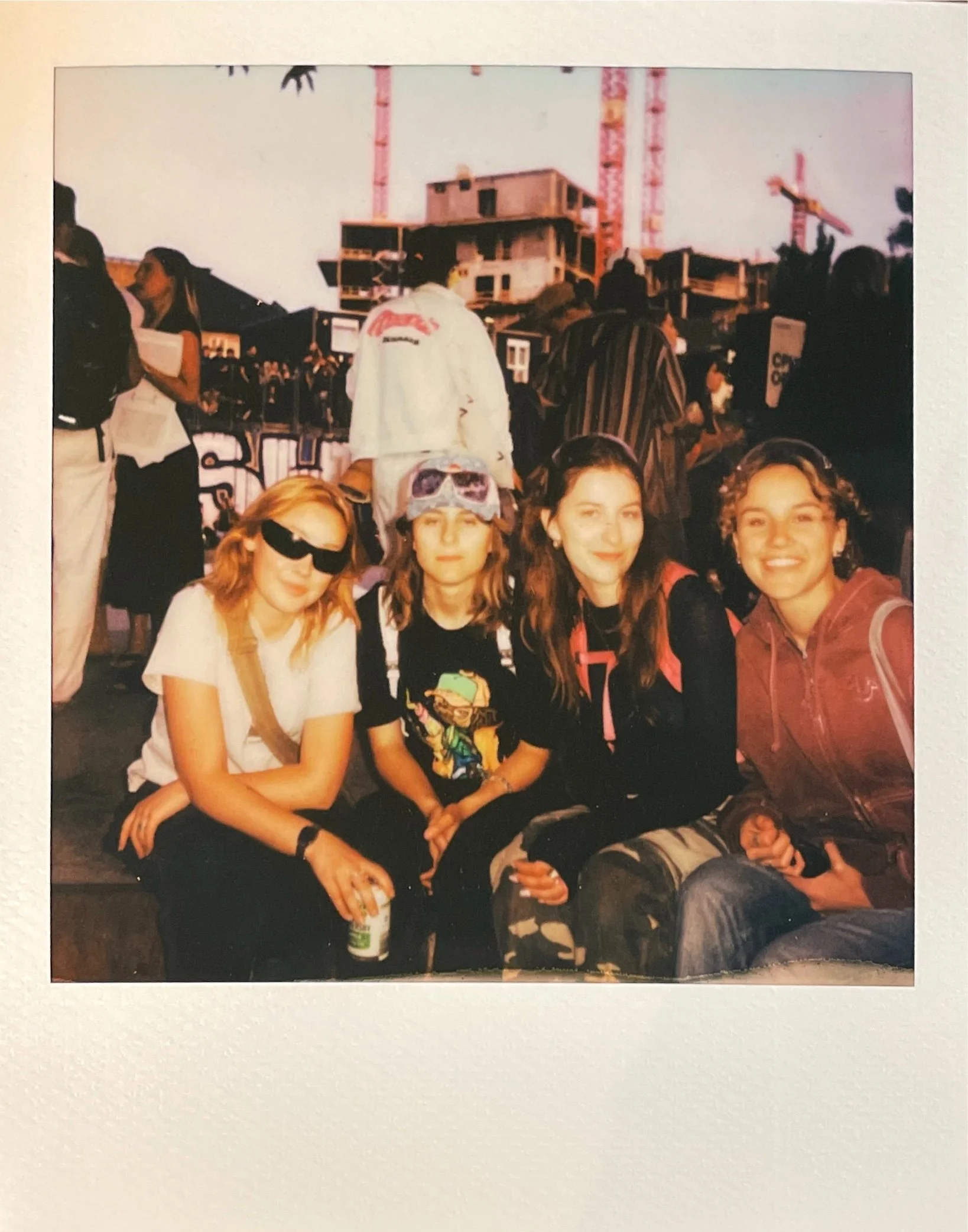 Friends at Faelledsparken. 