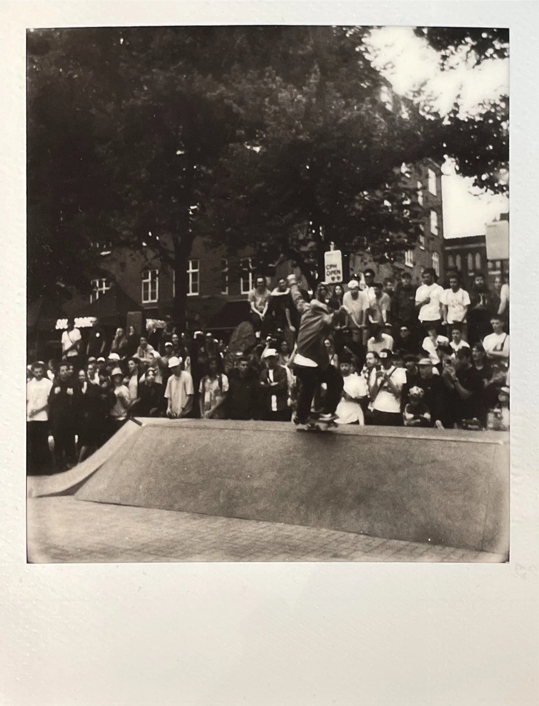 Skater hits a feature @ Oski Session. 