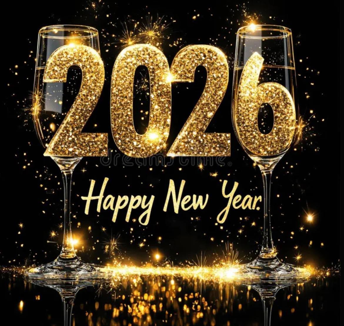 Wishing you all a happy New Year!! ❤️🎆🎉