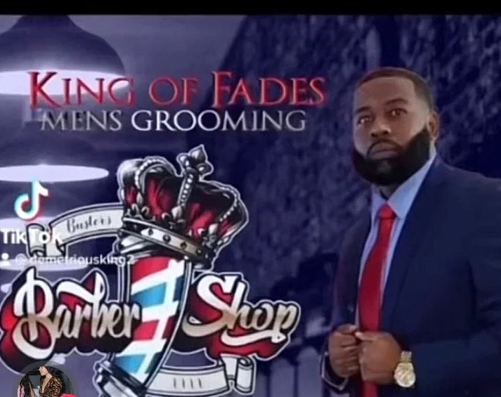  "King of Fades Men's Grooming" - Demetrious
