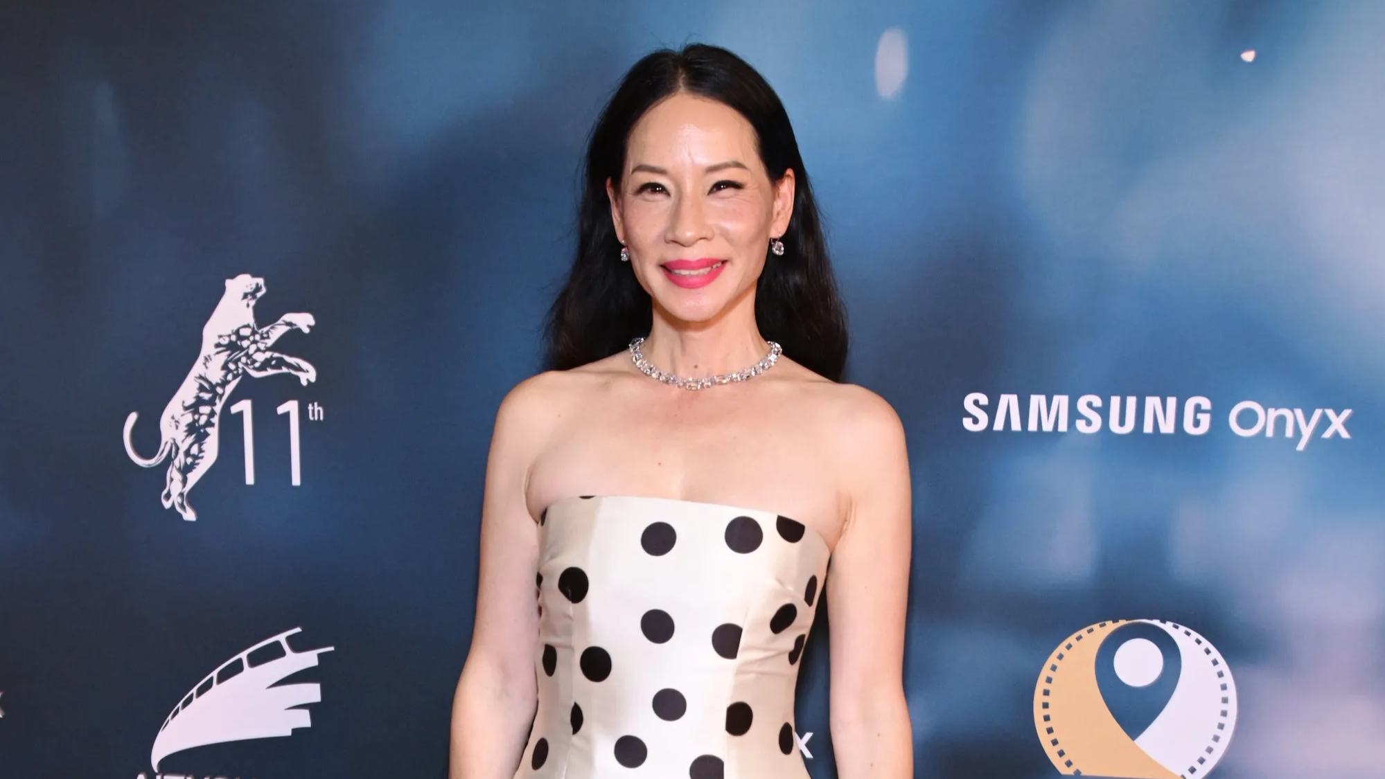 Lucy Liu Signals Polka Dots’ Staying Power in Bach Mai’s Bustle Gown at the 11th Asian World Film&nbsp;Festival