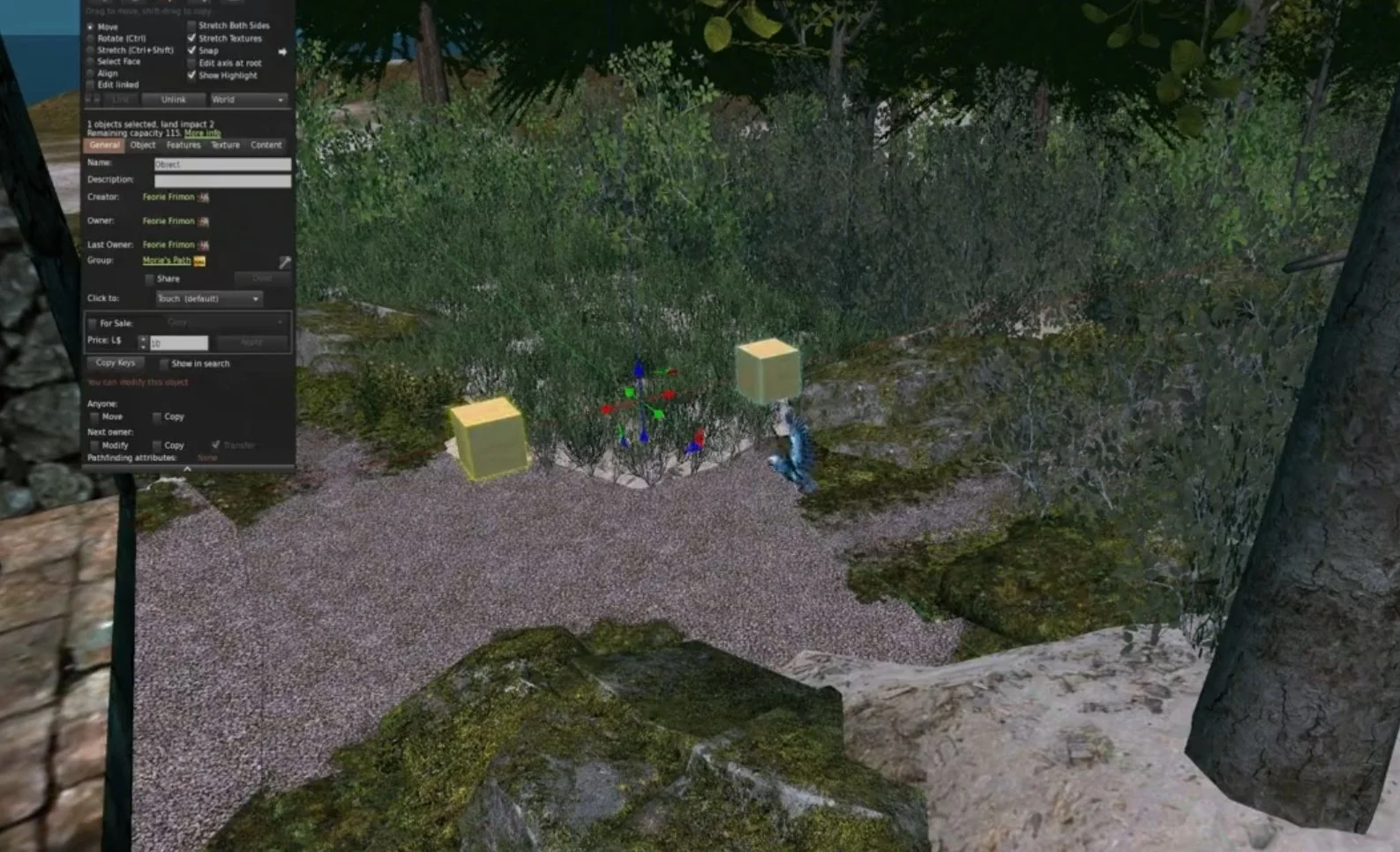 Making a Rotating Movie Camera for Second Life Machinima