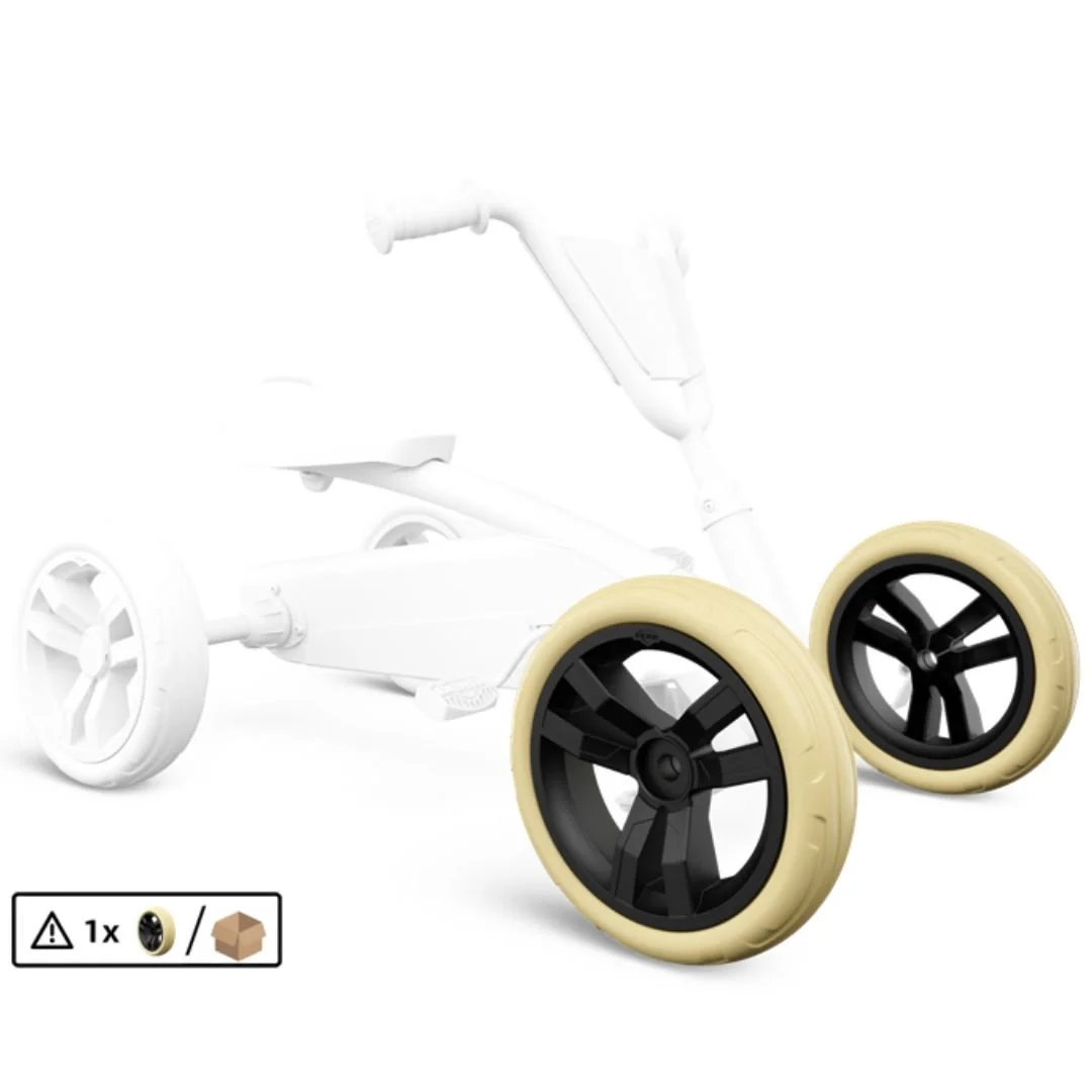 Rad 9x2 - Beige/Schwarz Vorne