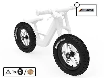 Rad 12"All Terrain - Schwarz/Weiß