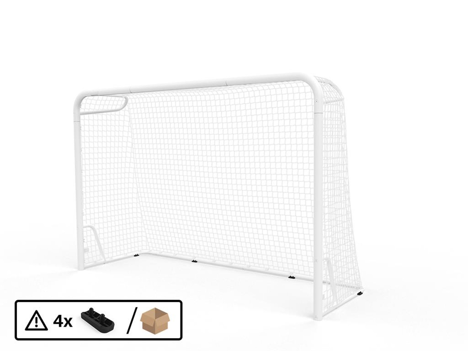 BERG SportsGoal L - Kunststofffüße Bodenrohr (4x)