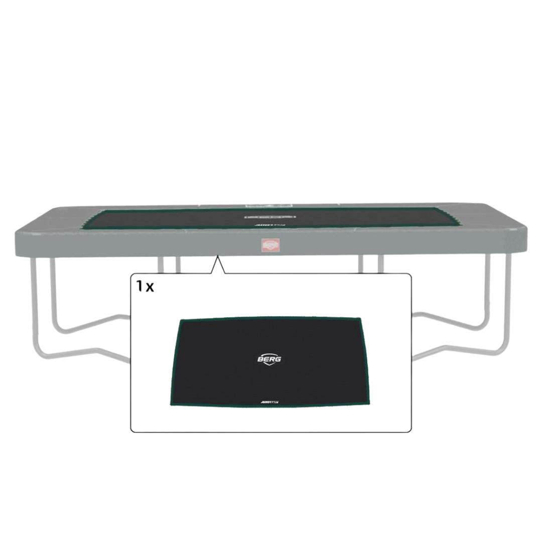 Ultim Champion - Sprungtuch Schwarz(TwinSpring, AIRFLOW) 330