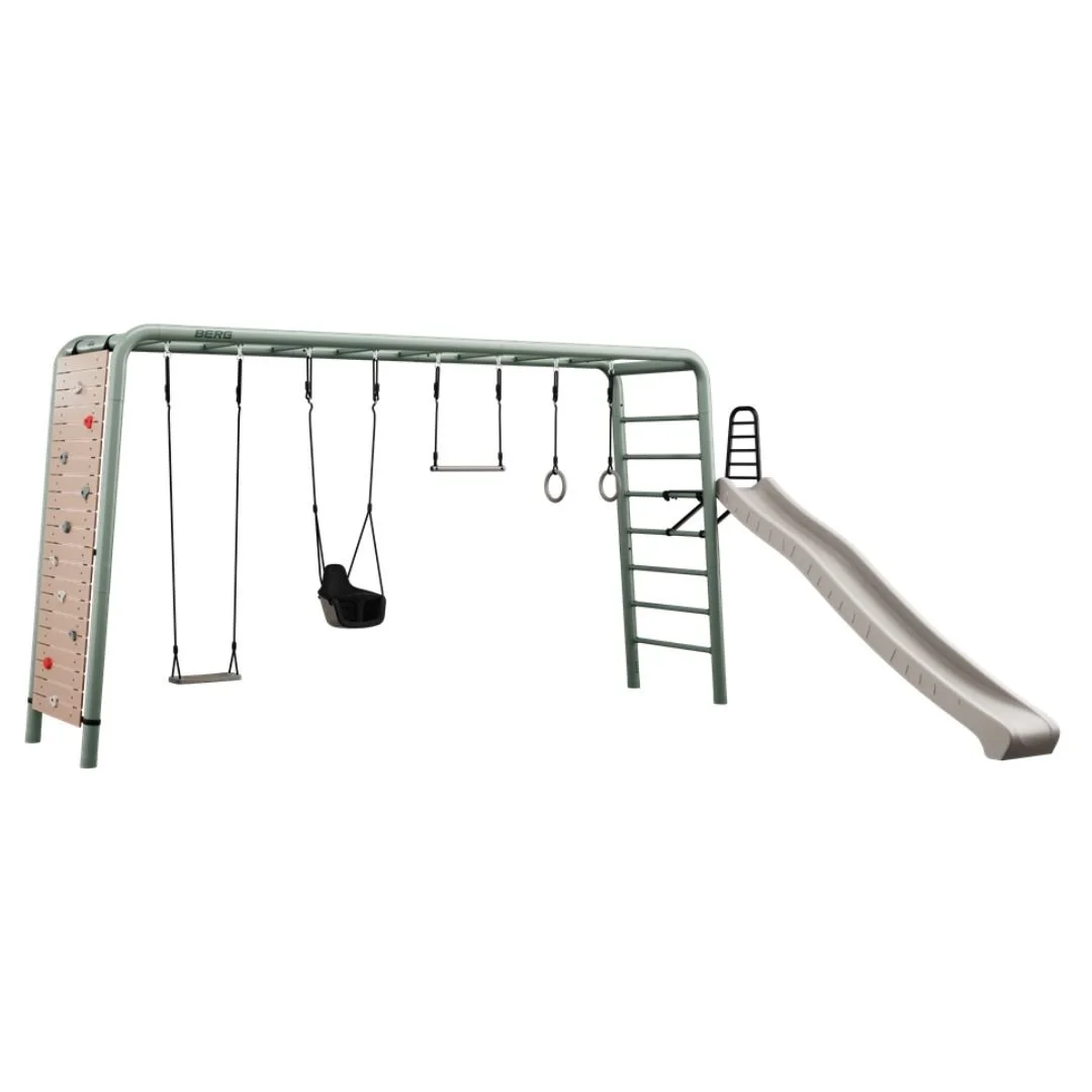BERG PlayBase Extra Large Grün + Play set