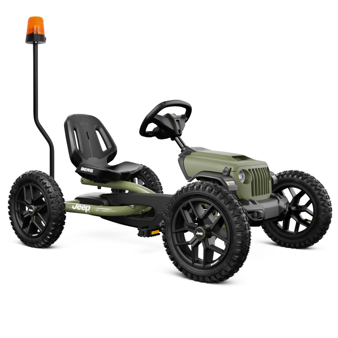 BERG Jeep Buddy Wrangler Pedal GoKart + GRATIS Rundumlicht*