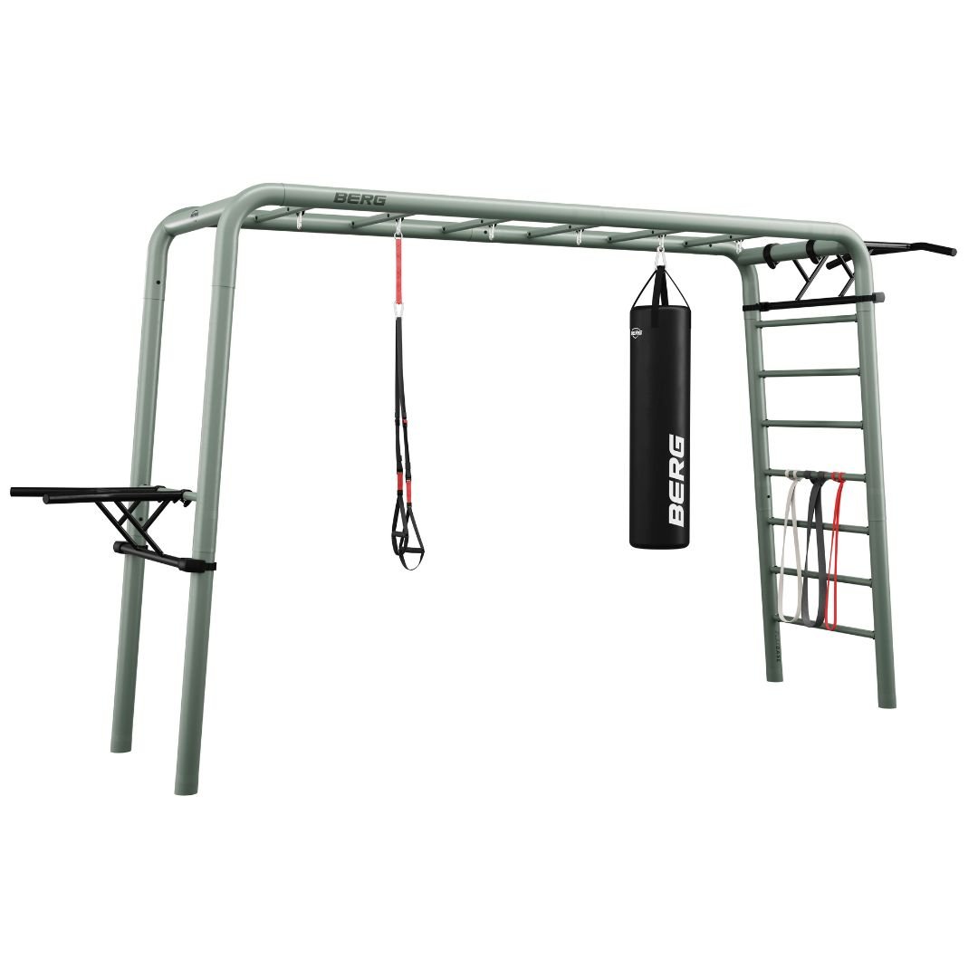 BERG PlayBase Large Grün + Sportset