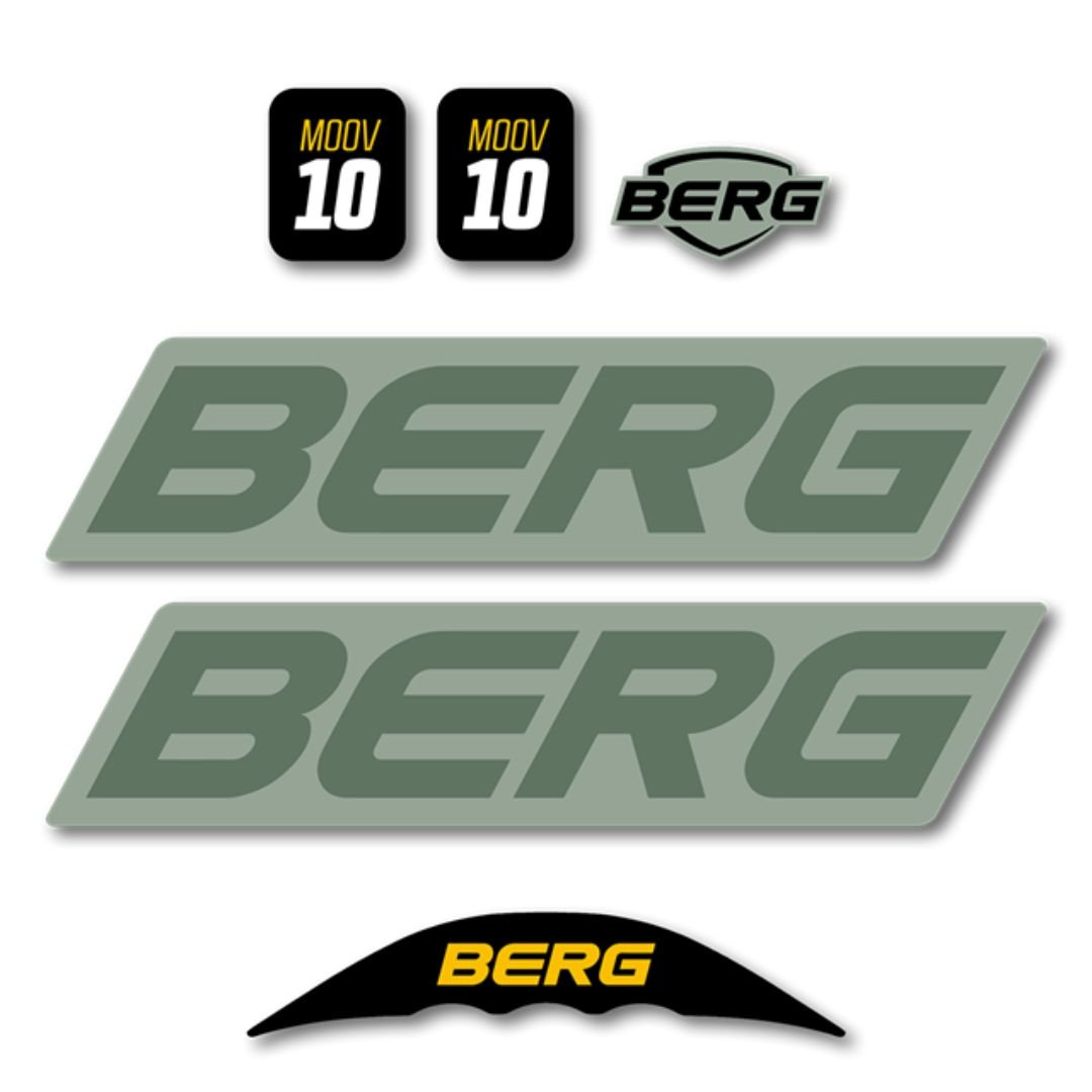 MOOV 10 - Aufkleberset Grün