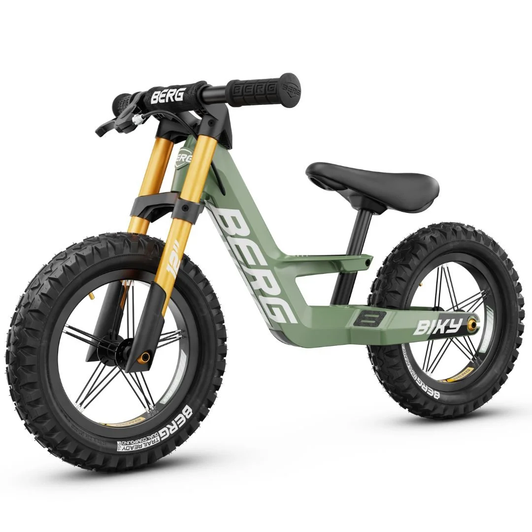 BERG Laufrad Biky Cross Grün MIT Handbremse_8.jpg