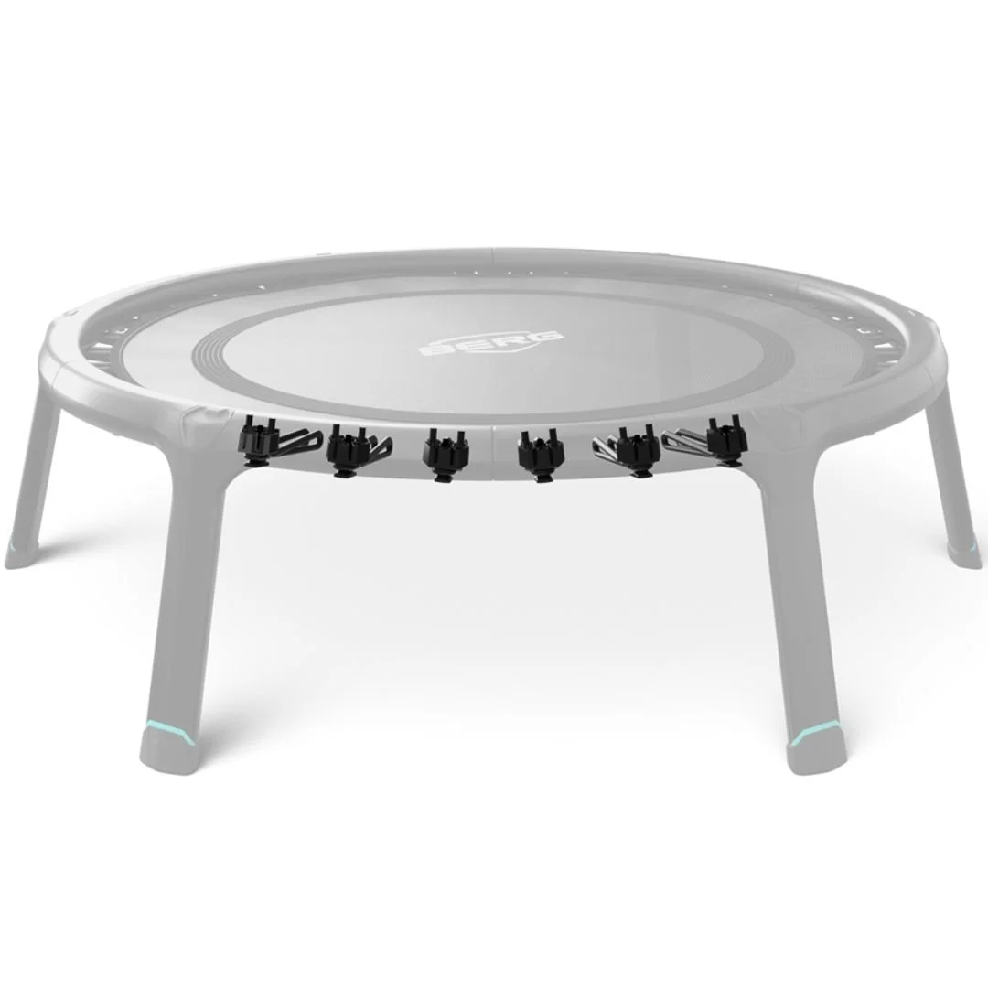 Fitness Trampoline - Gummizug + Halter (6x)