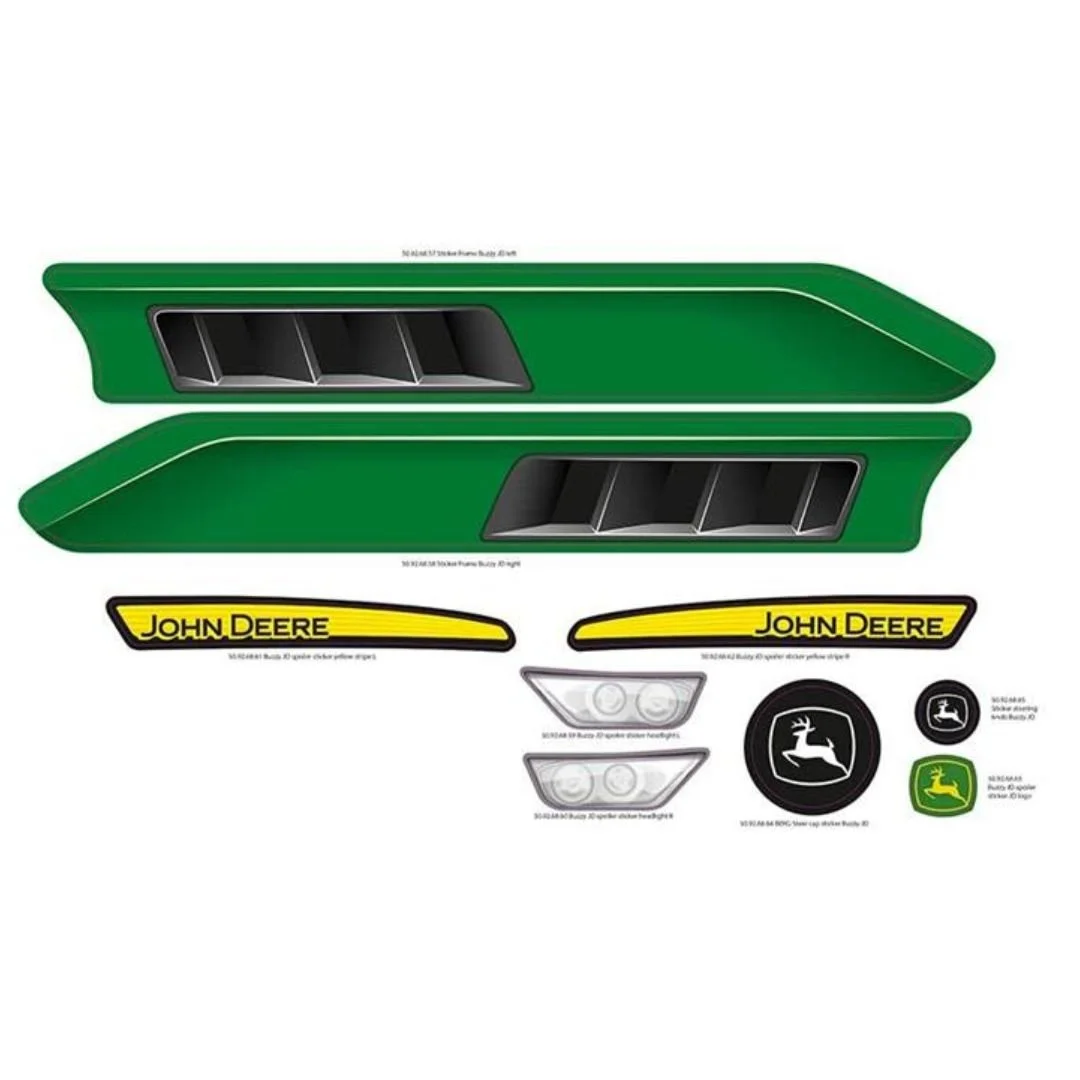 Buzzy - Aufkleber-Set John Deere