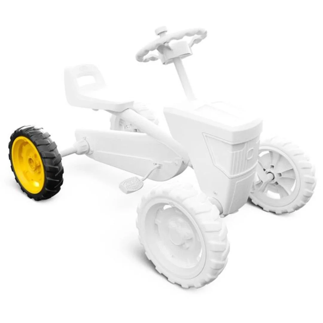 Rad 9x2 Farm - Gelb/schwarz hinter rechts