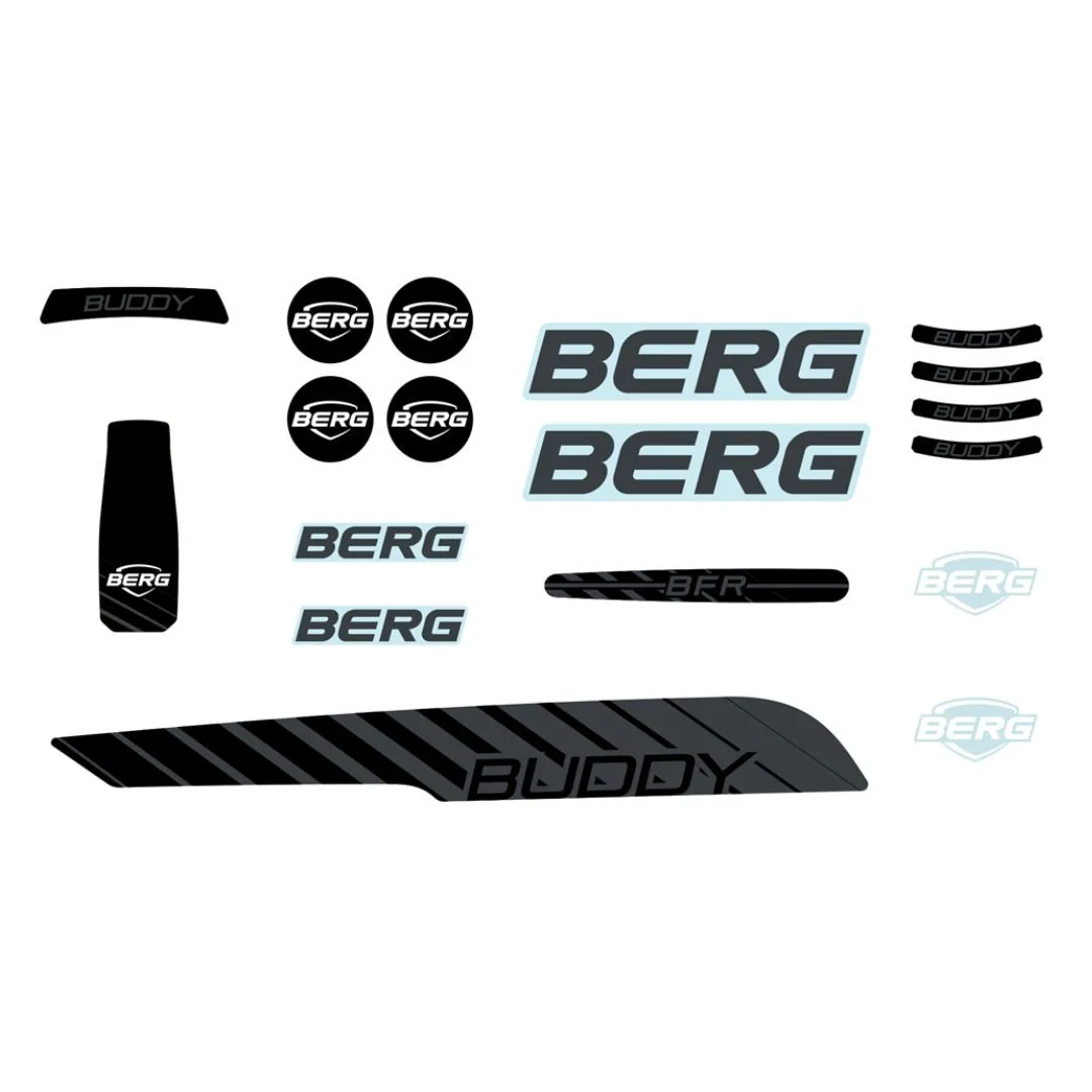 Buddy 2.0 - Aufkleber-Set Cross Black