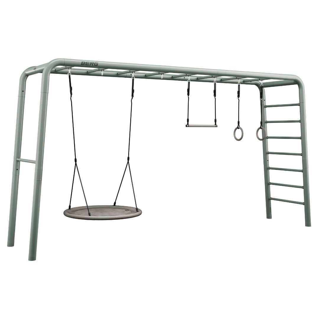 BERG PlayBase Extra Large Grün + Familien-Set