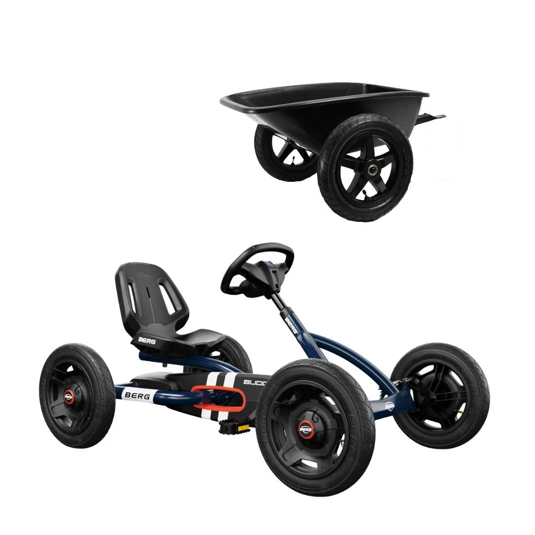 BERG Buddy Classic Blue "40 Jahre BERG Edition" - OSTERDEAL + Trailer L