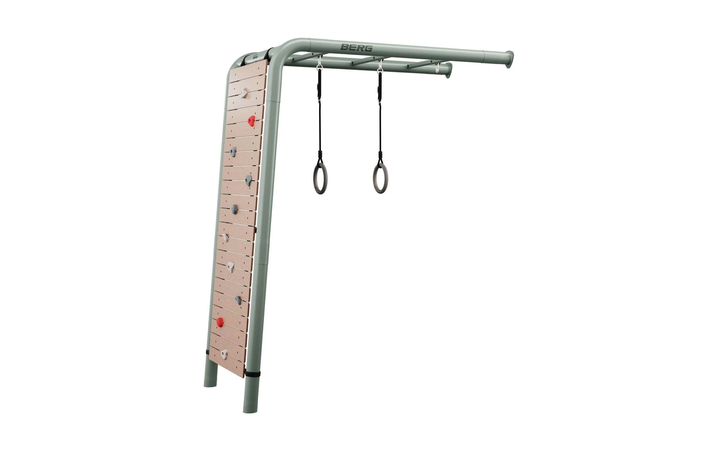 BERG PlayBase Wall Grün  + Peak set