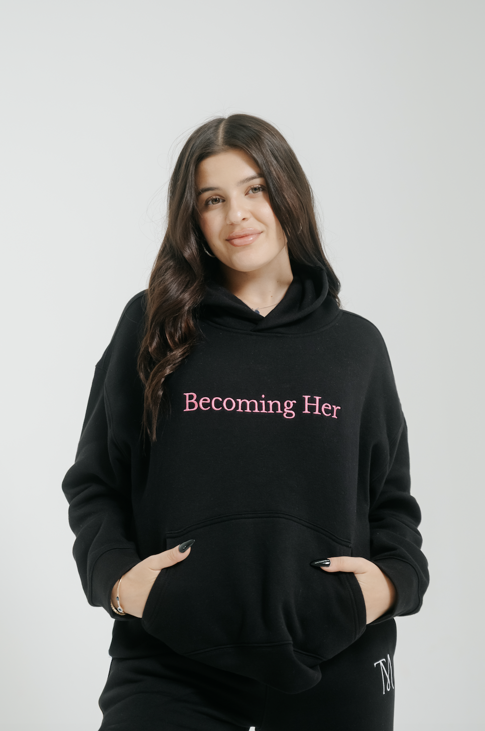 Becoming Her Women's Hoodie - Black