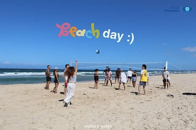 2025 gudsa x uqdsa beach day 🏝️ was blessed with the best weather and the best group of people! thanks everyone for coming and big thank you to Dental Protection Australia for sponsoring our event 🤗 

pics are in uqdsa 2025 sem 2 story highlights ?