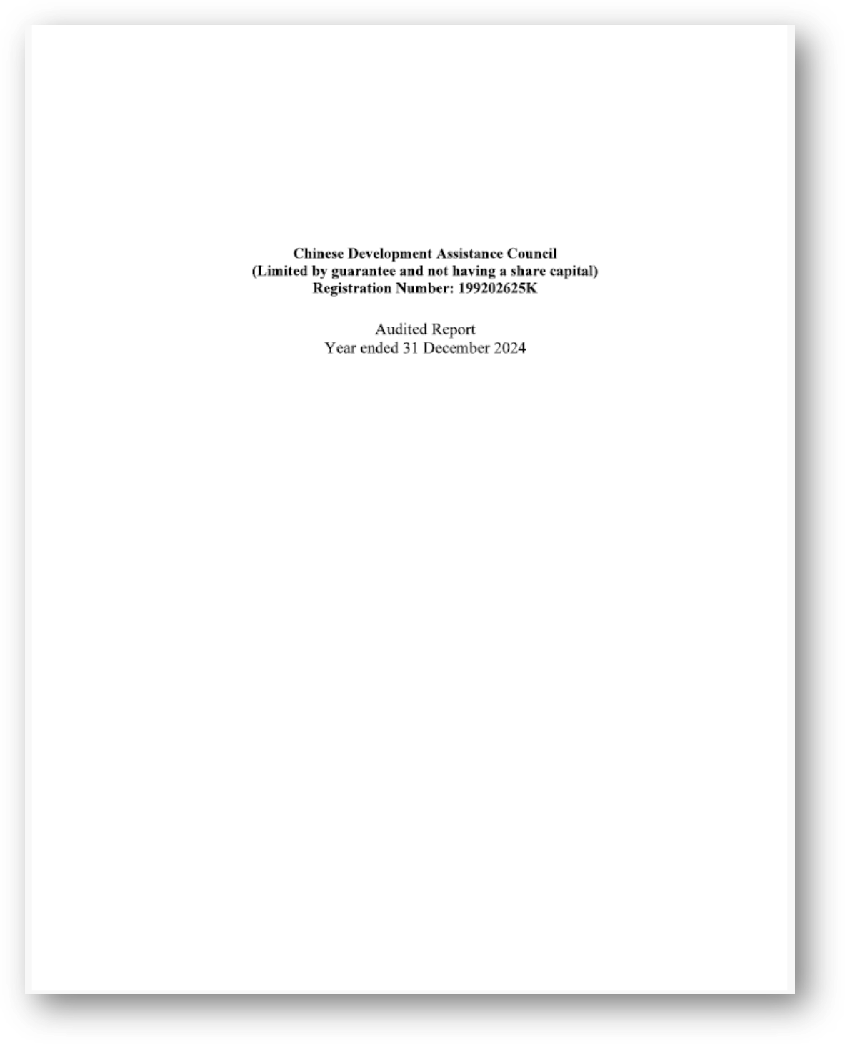 CDAC Audited Financial Statement FY 2024