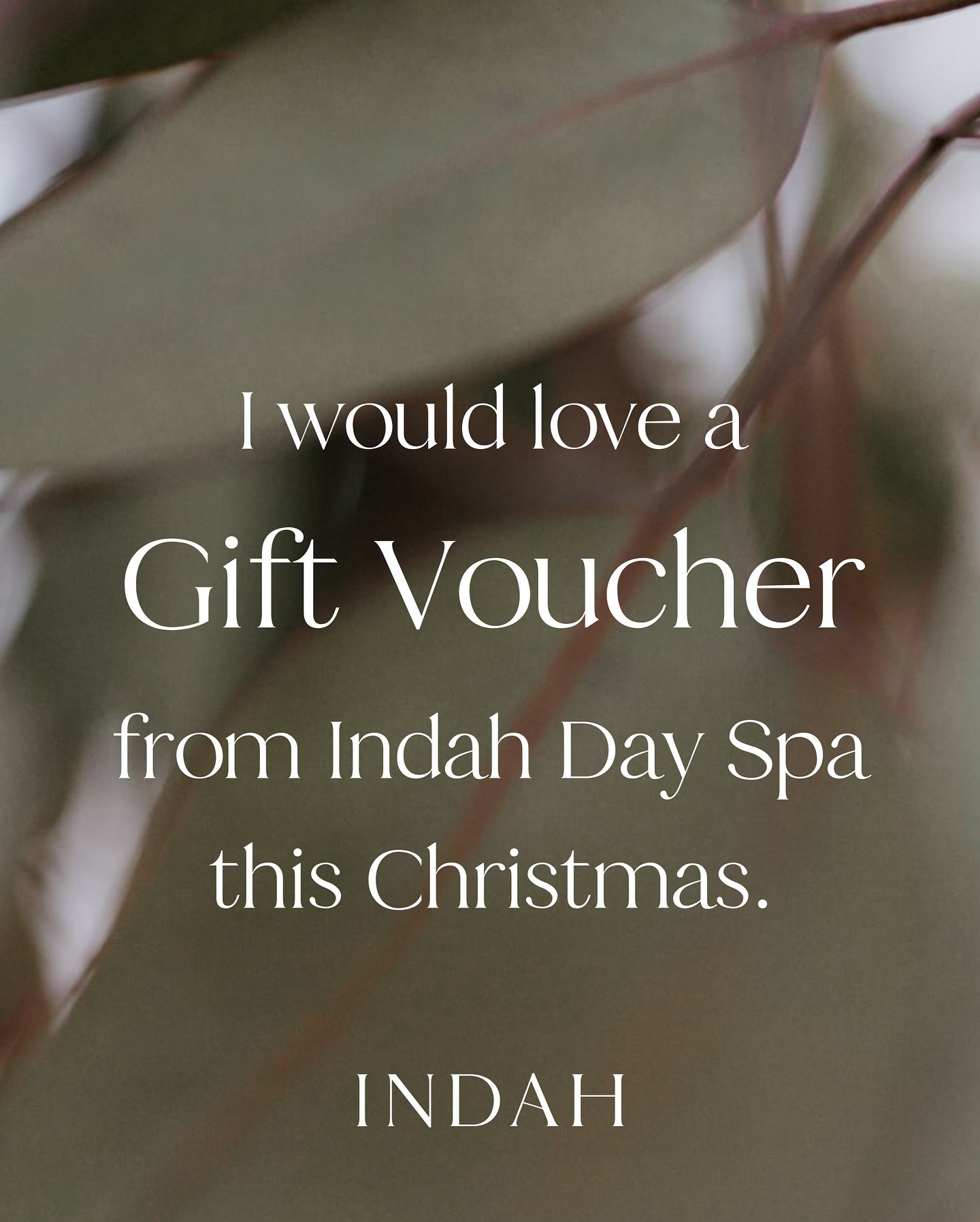 WIN - a Massage Experience for two at Indah Day Spa!

This Christmas, why not drop a little hint for the gift you truly want? Wink, wink! 😉

To enter our competition, simply:
1. Tag someone who needs a reminder of what you'd love under the tree.
2. 