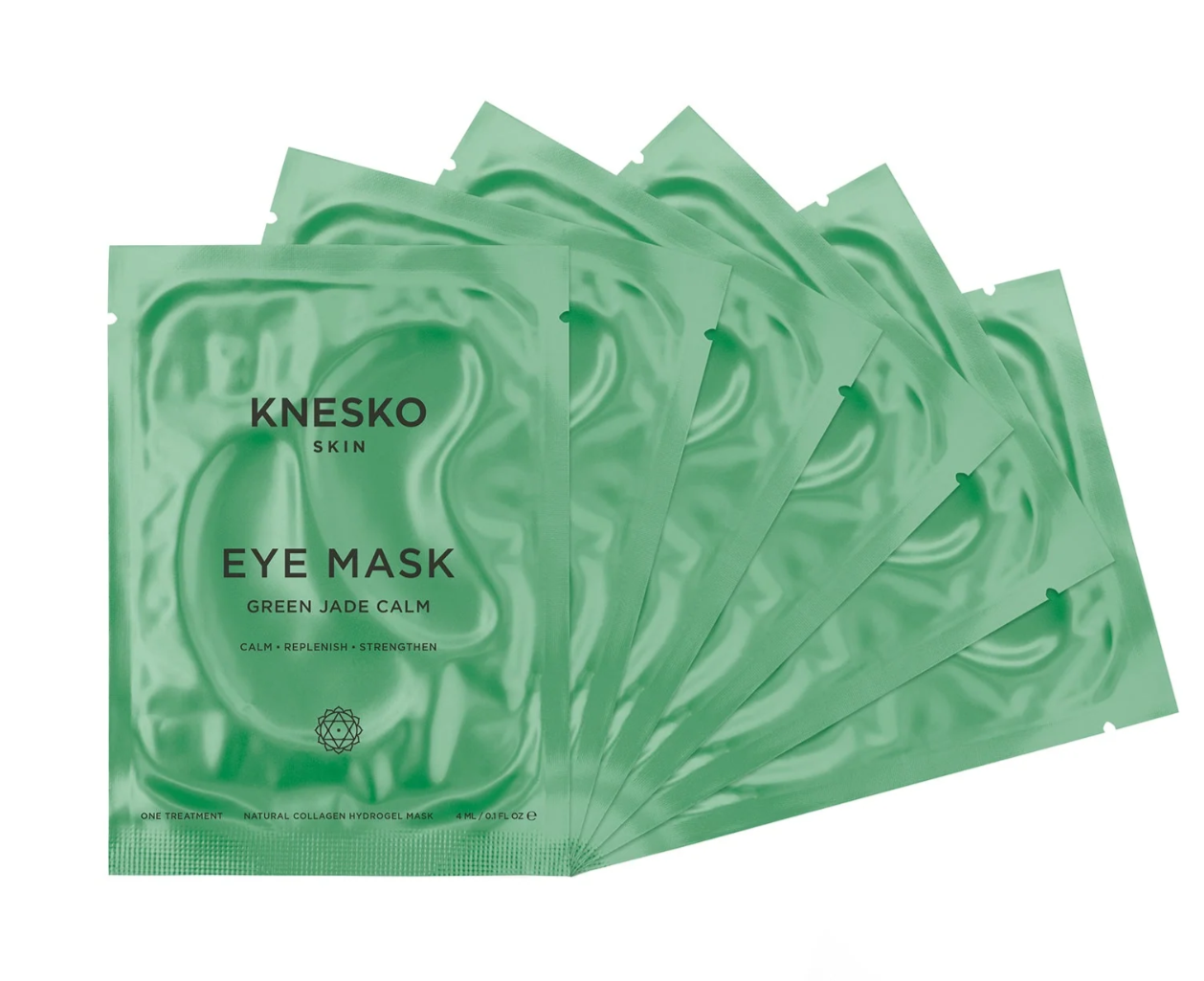 Green Jade Eye Mask 6PACK