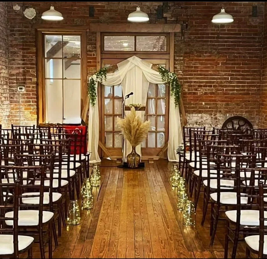 When the ceremony setup is 🔥🔥