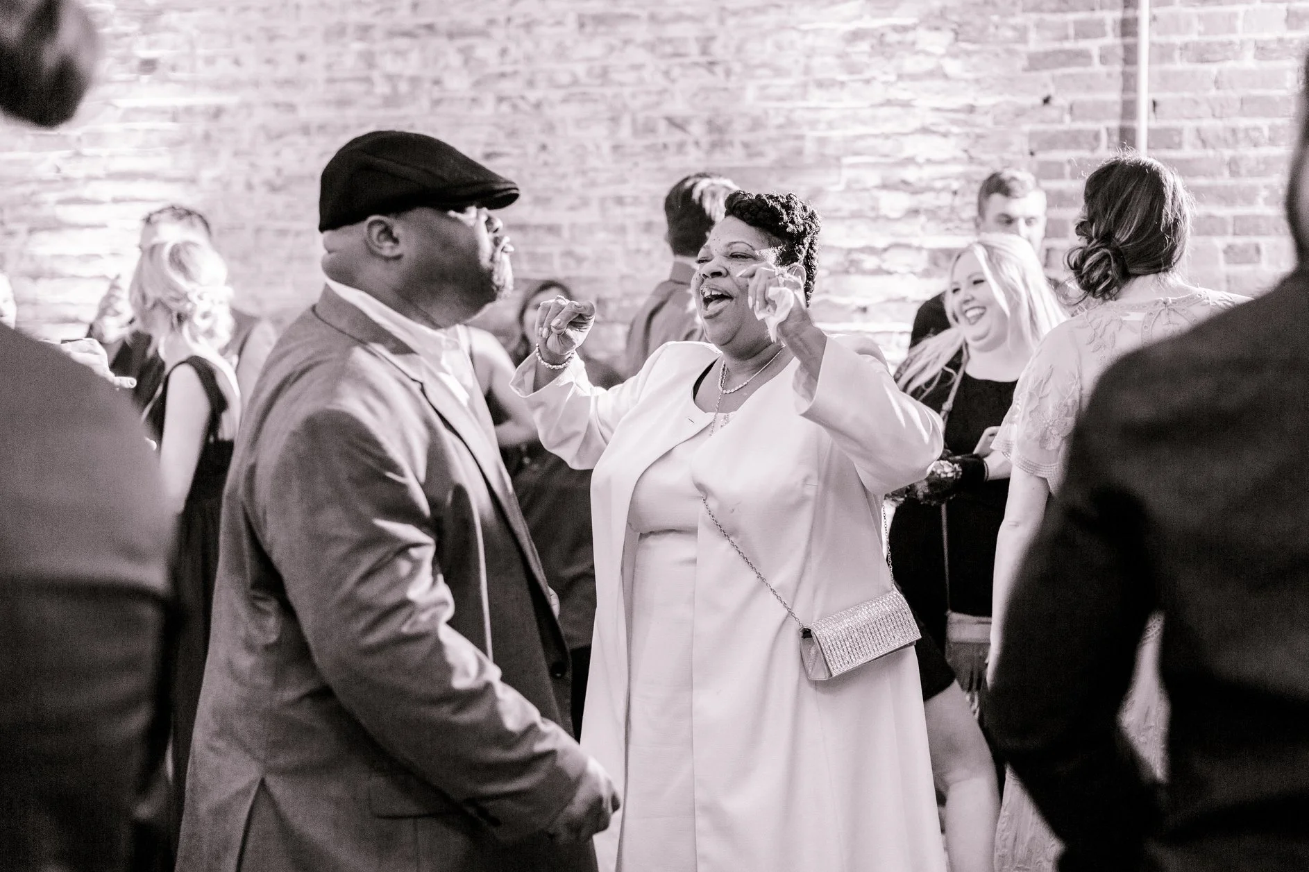 Guests enjoying the dance floor.
