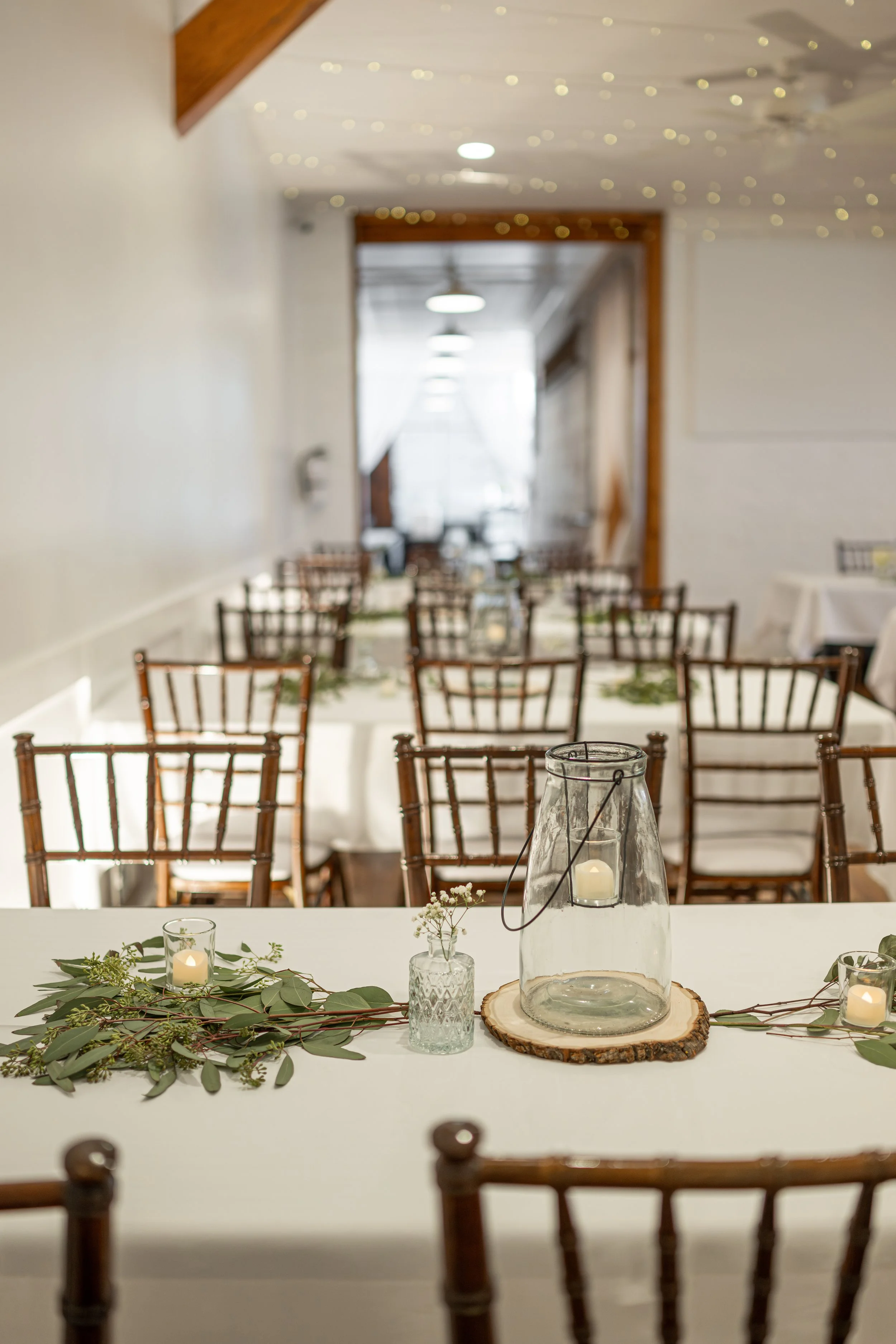 Dining room tables.