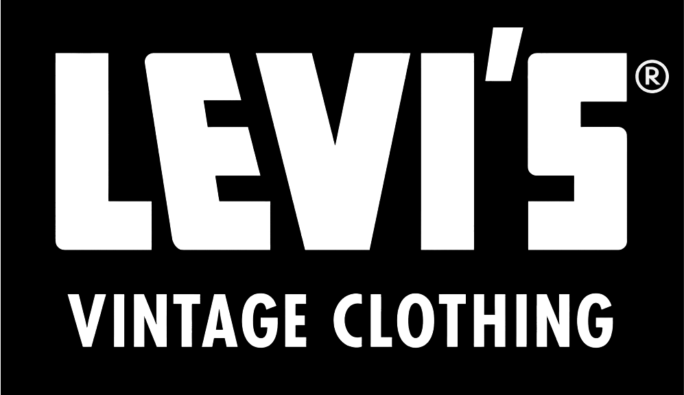 Levi's Vintage Clothing logo in white text on a black background.