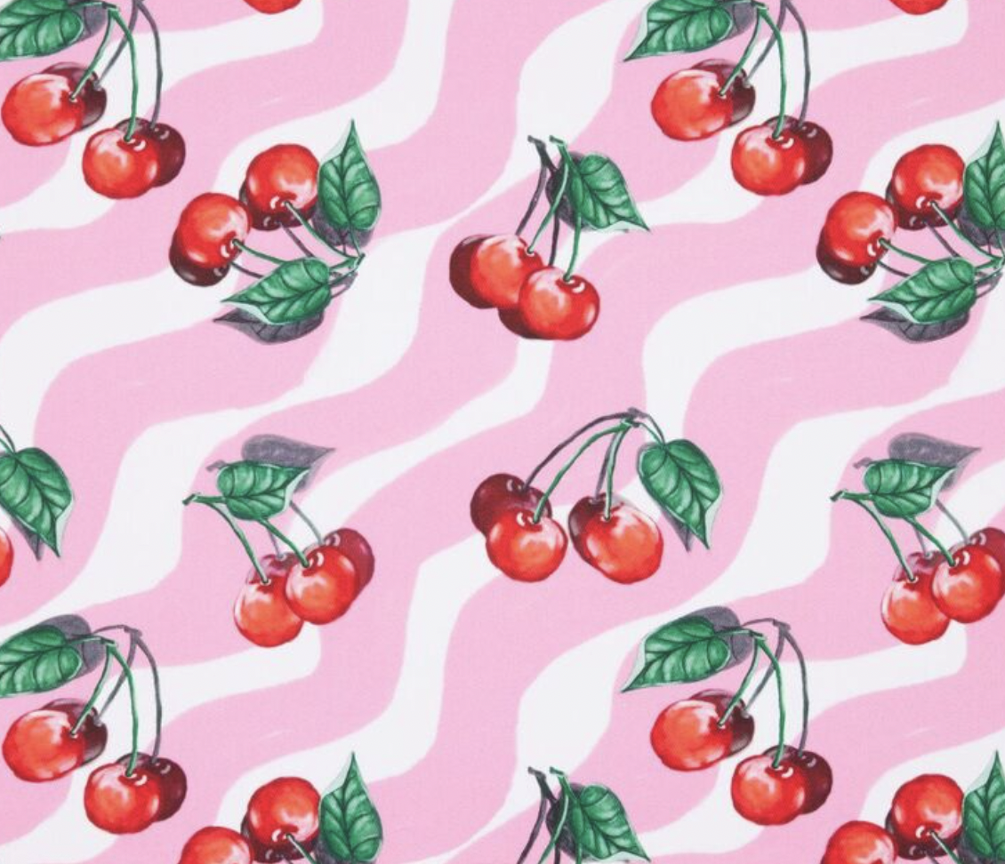 Cherry Swirls Scrub Pant