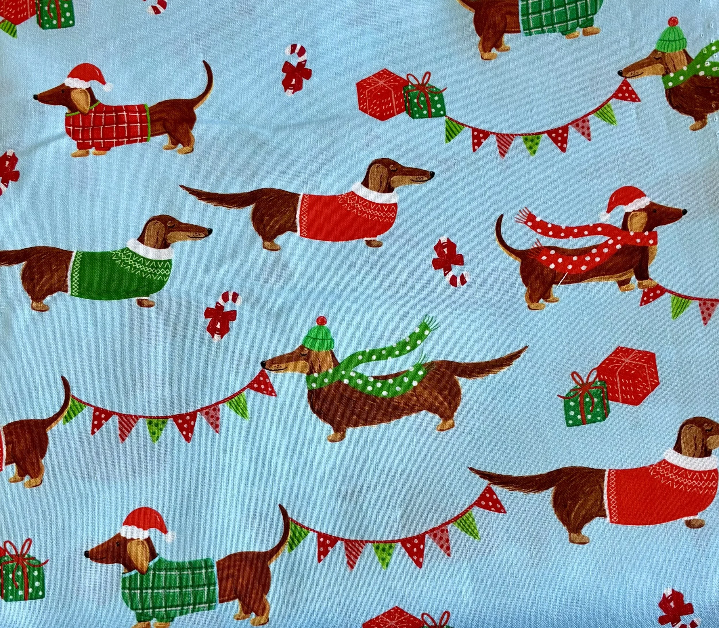 Christmas Daschund