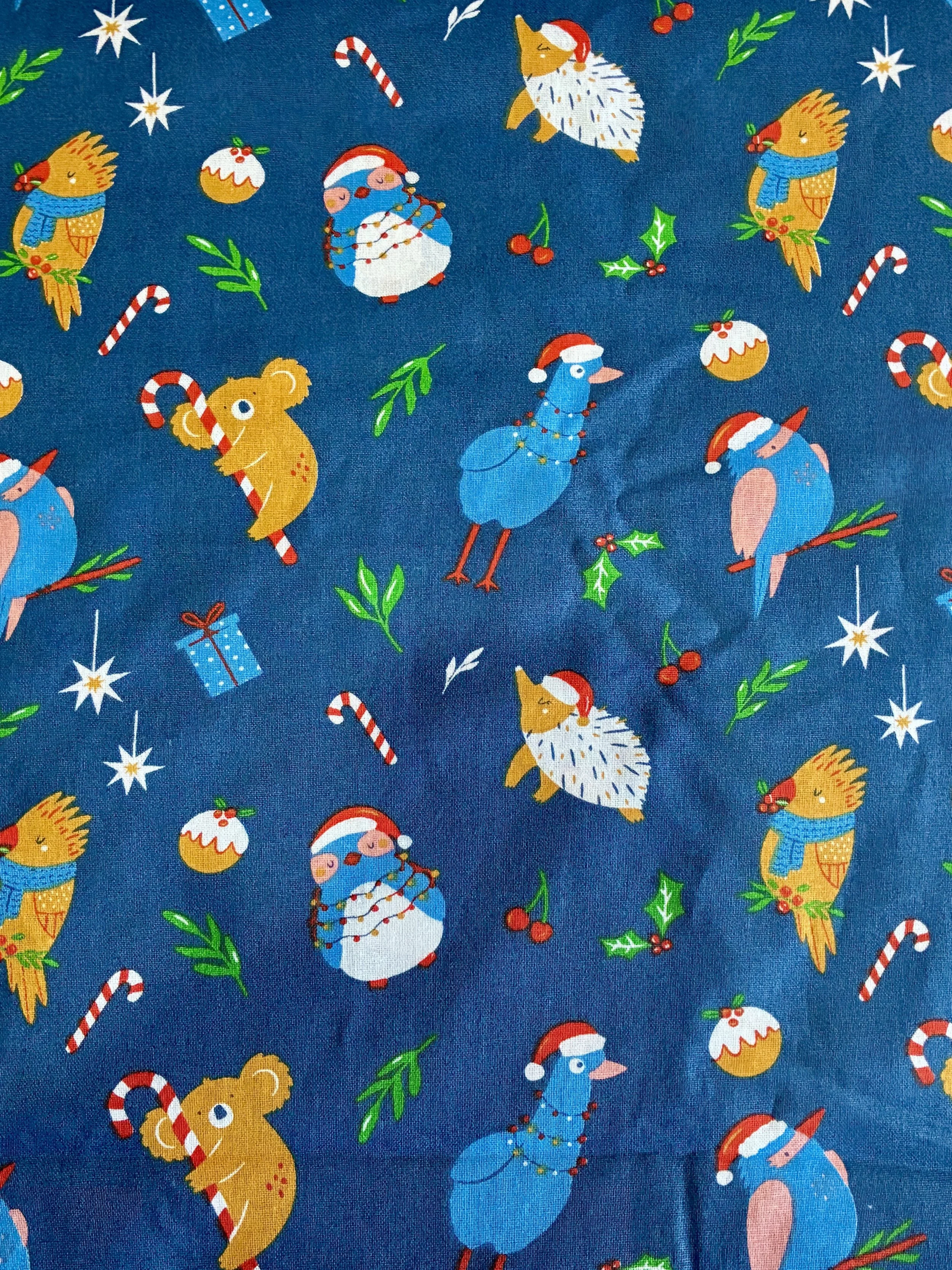 Festive Mammals Scrub Top
