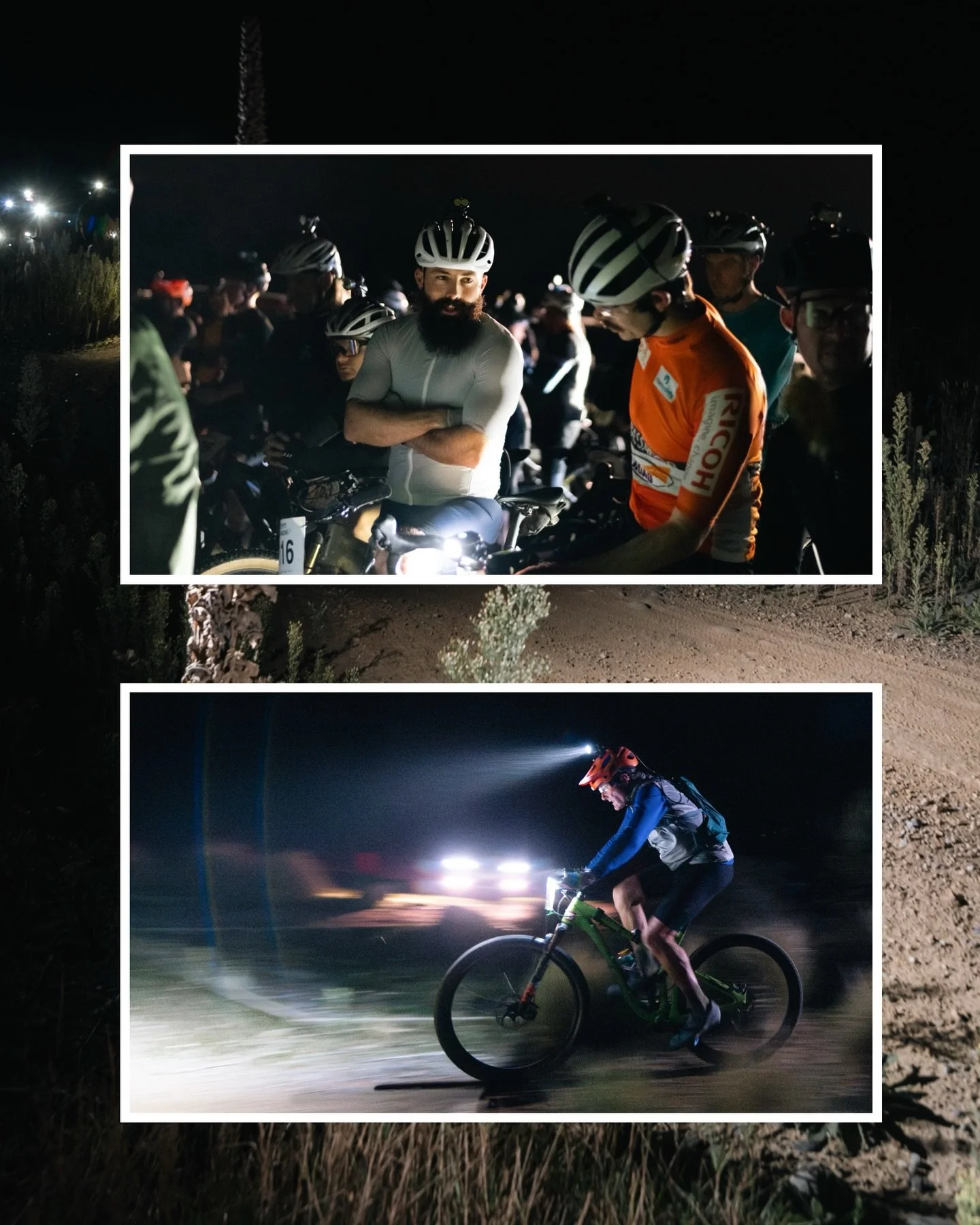 Don&rsquo;t forget to charge your lights 🔦💡 We&rsquo;ll see you tomorrow night! 
For the best visibility on course, bring both a headlight and a bar light.
&bull; Registration: 6:00pm&ndash;6:45pm
&bull; Race start: 7:00pm
Carpool if you can. If yo